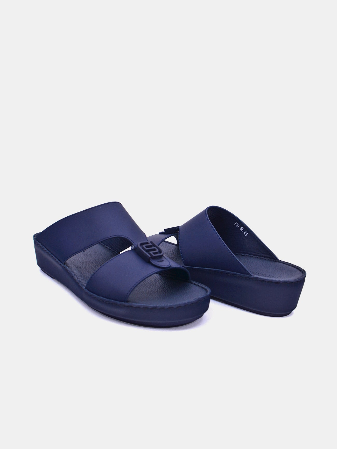 Flamingo FS1-86 Men's Arabic Sandals #color_Navy