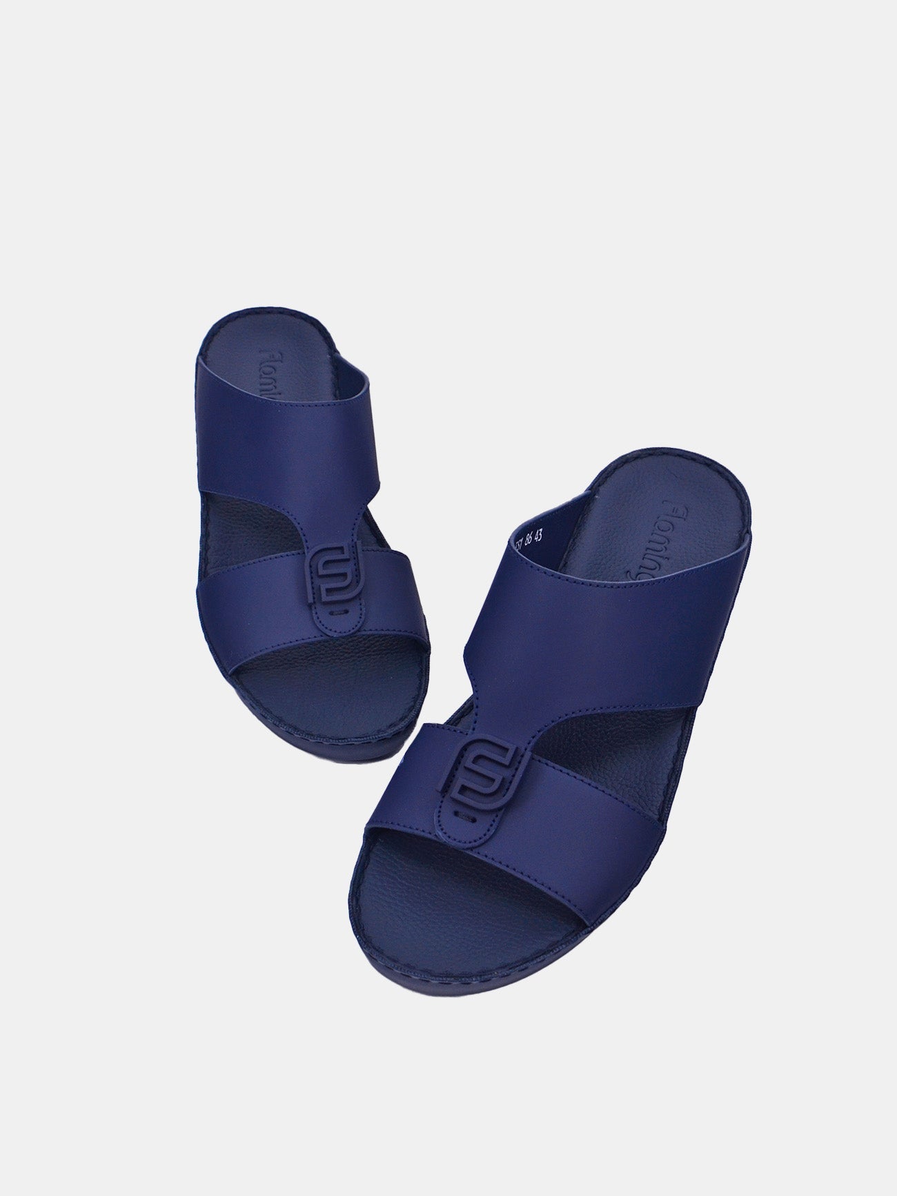 Flamingo FS1-86 Men's Arabic Sandals #color_Navy