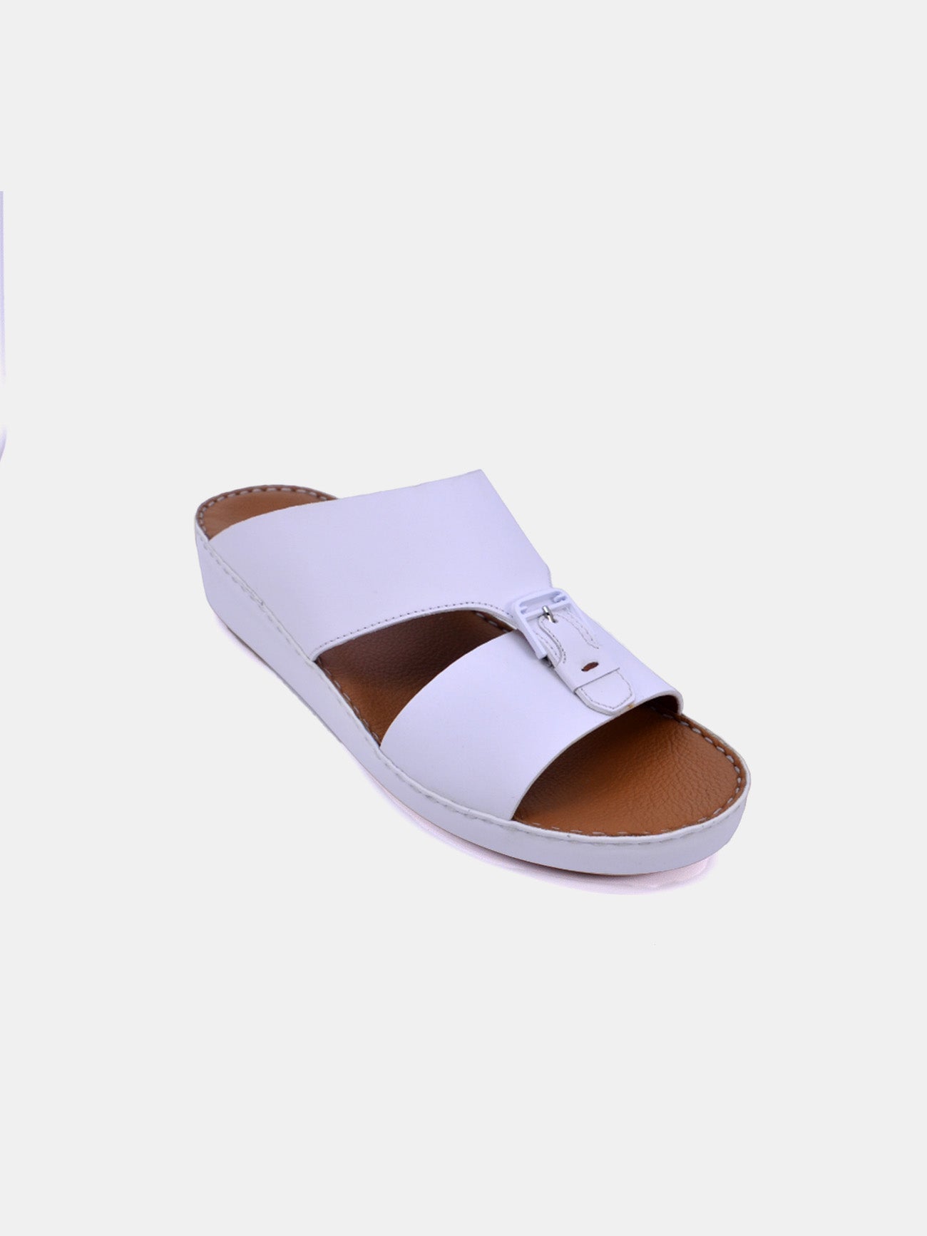 Flamingo FS-1-95 Men's Arabic Sandals #color_White