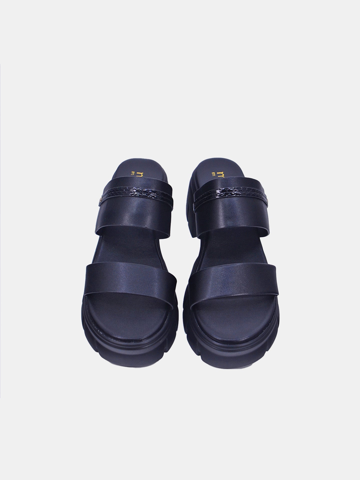 Michelle Morgan 214RJ635 Women's Sandals #color_Black