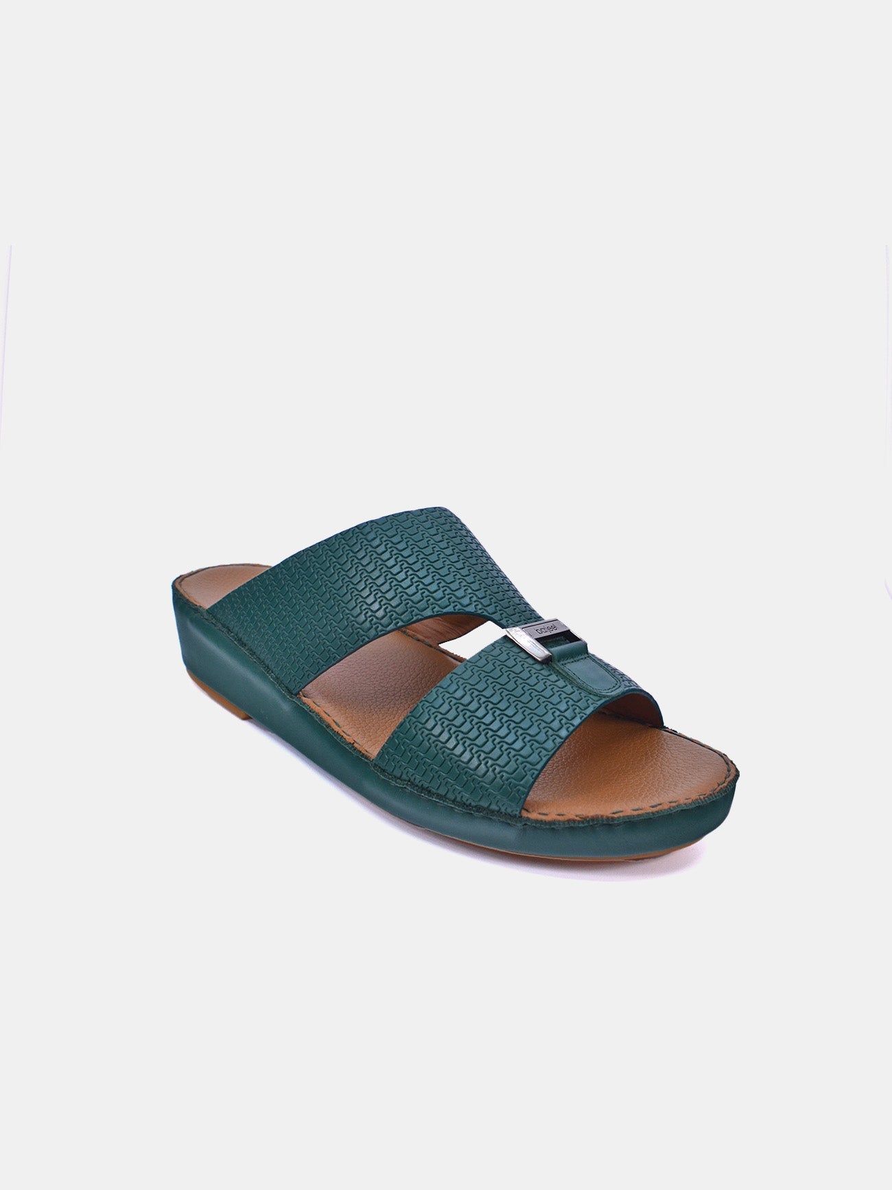 Barjeel Uno BSP1-54 Men's Arabic Sandals #color_Green