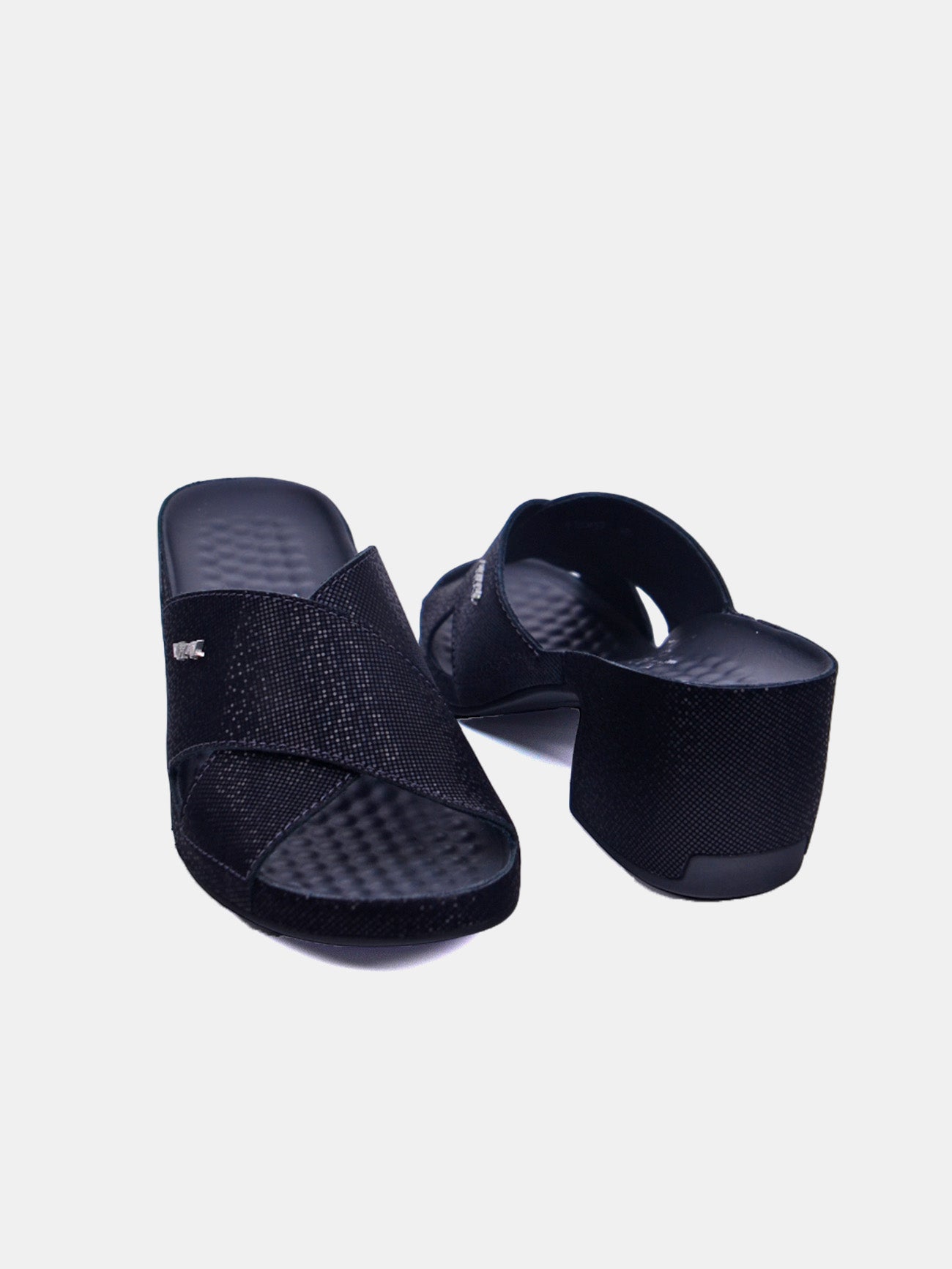 Vital 82007AS Women's Heeled Sandals #color_Black