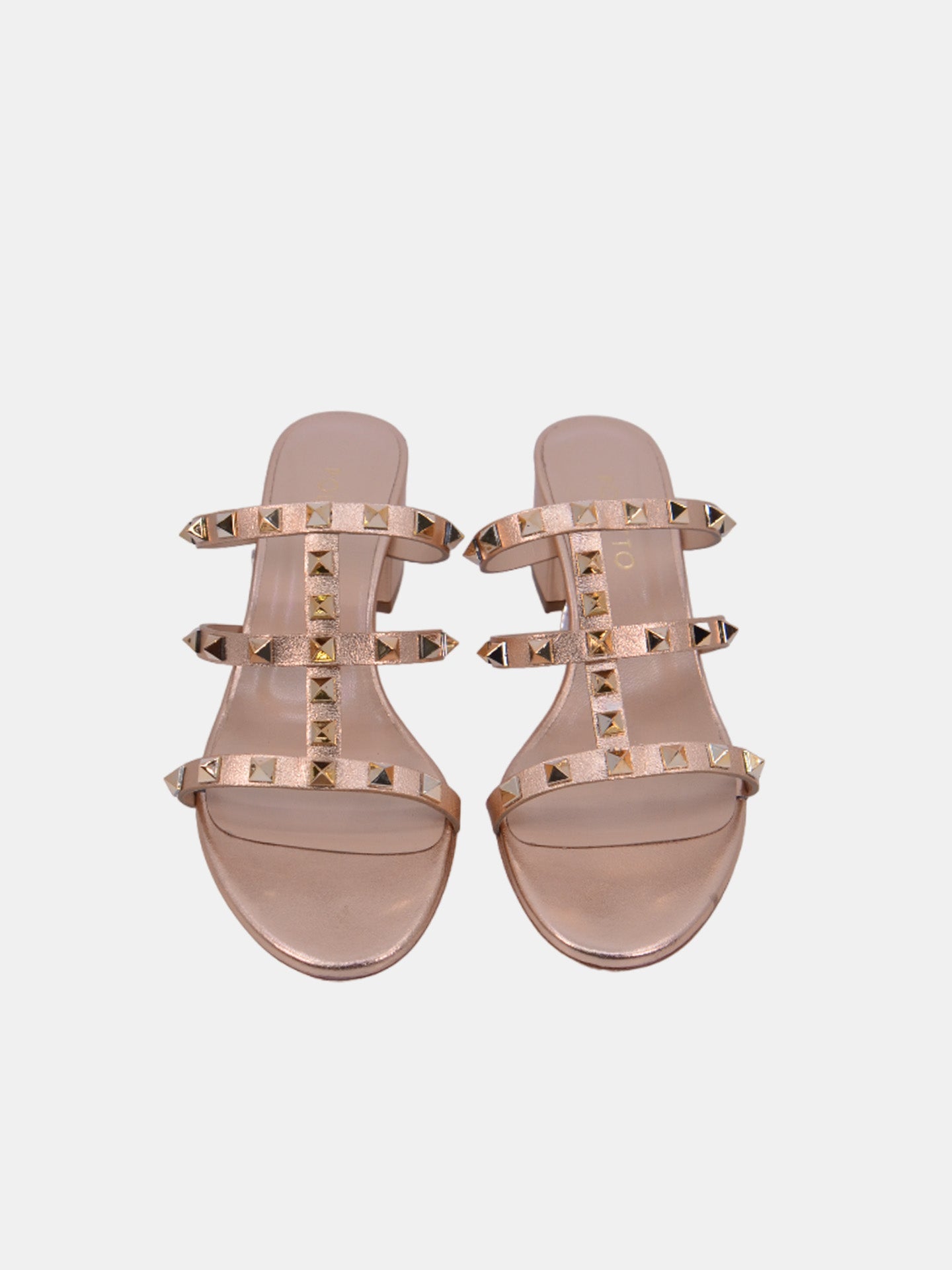 Poletto 16984 Women's Heeled Sandals #color_Brown