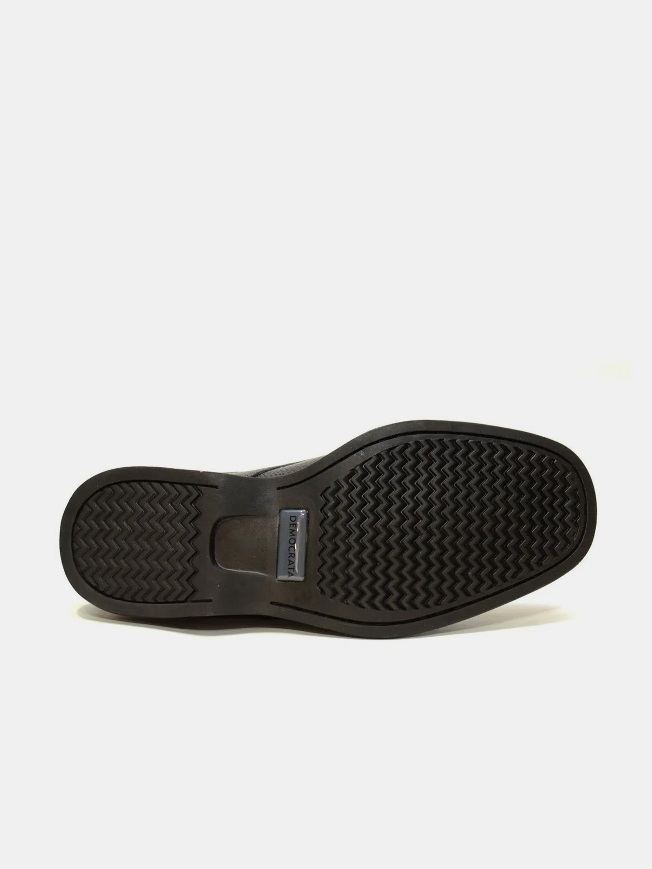 Democrata Men's Smart Comfort Casual Shoes #color_Black