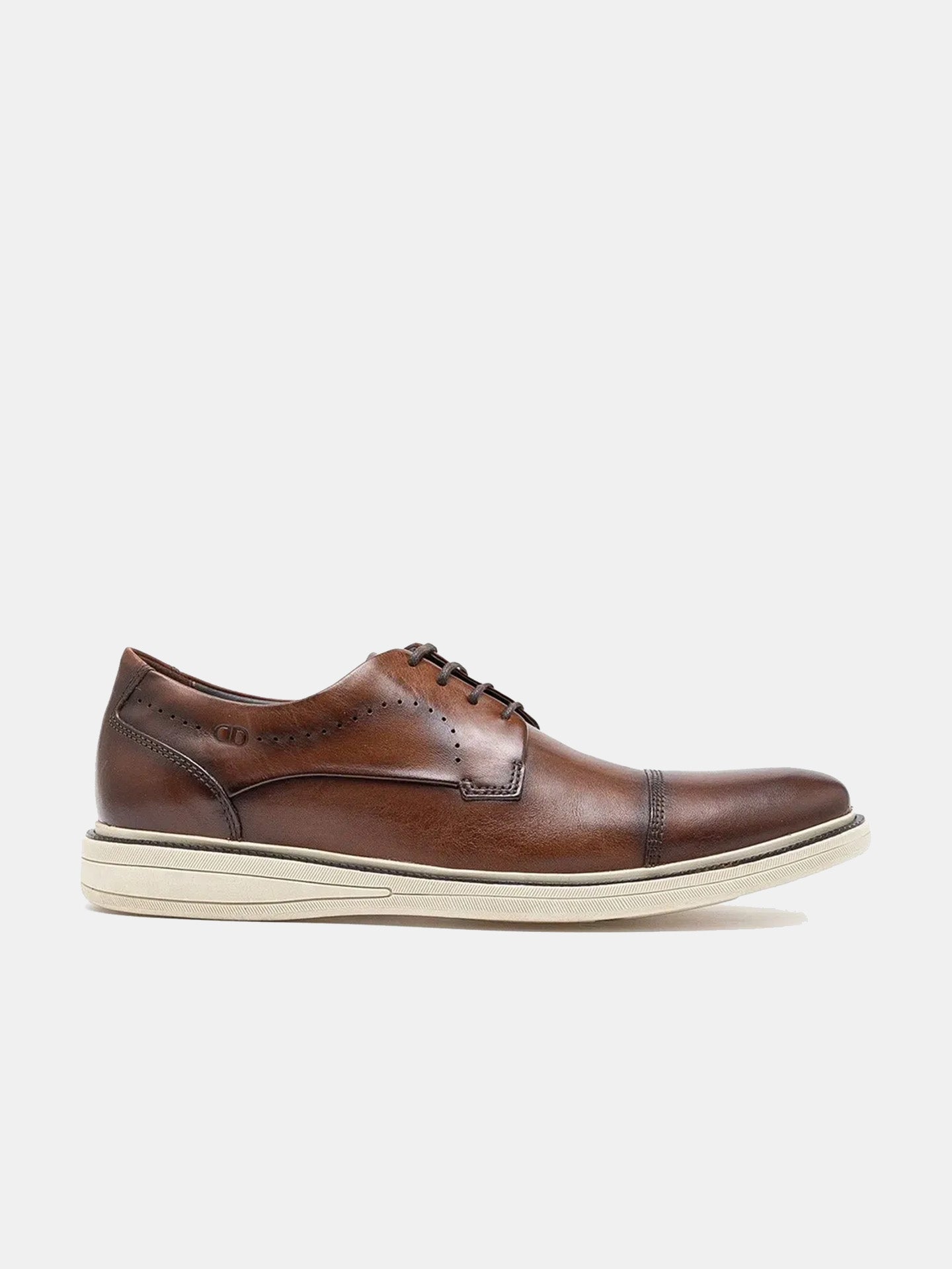 Democrata Men's Metropolitan Bay Leather Shoes #color_Brown