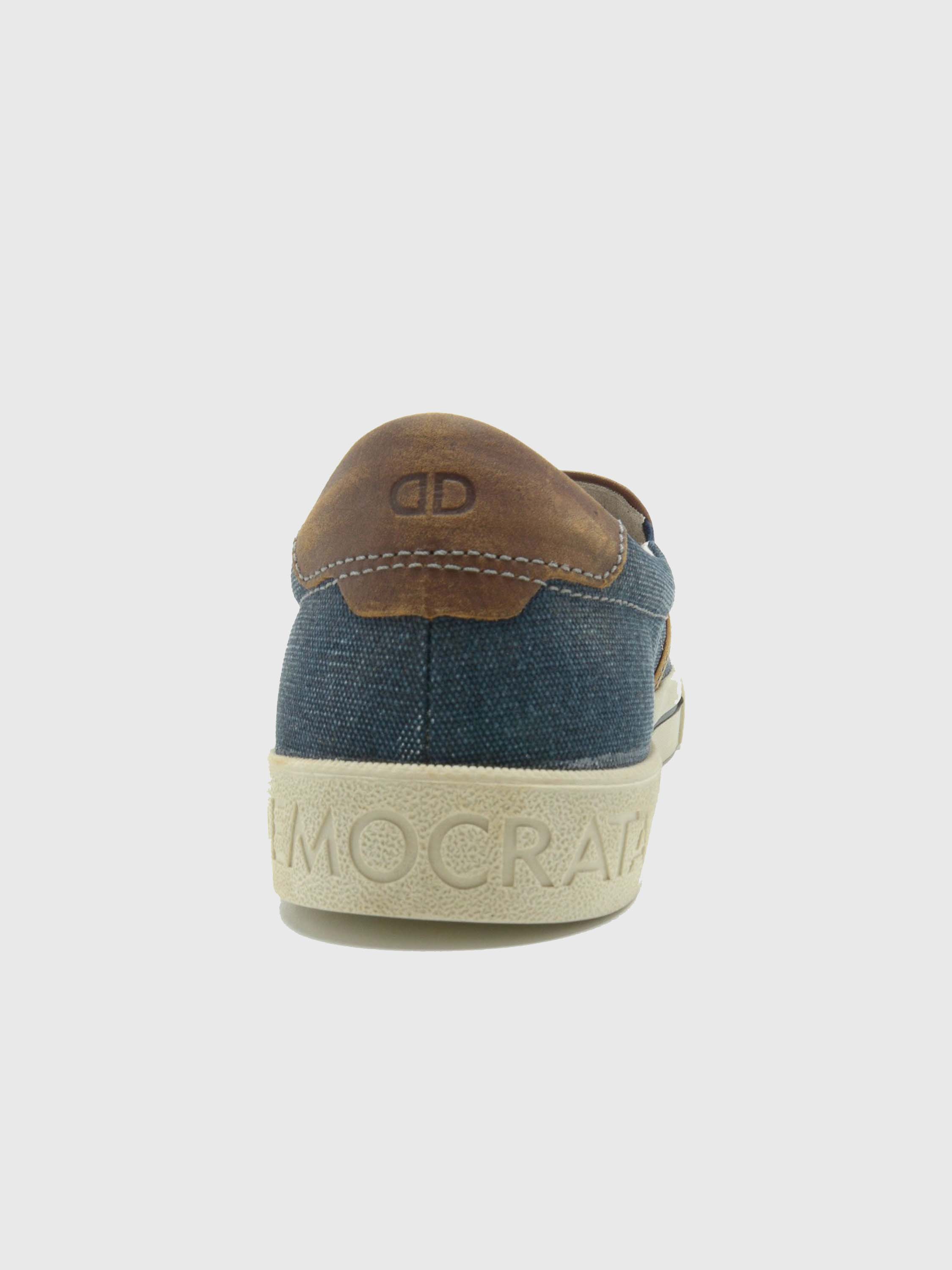 Democrata Blow Men's Casual Slip On Shoes #color_Blue