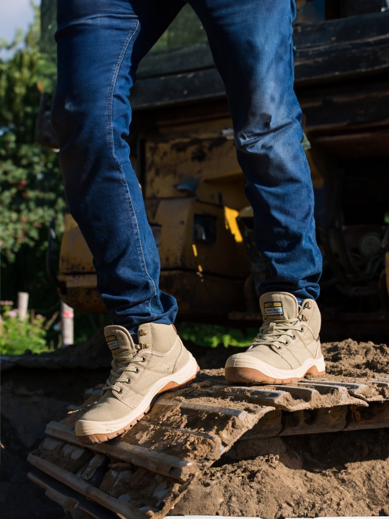 Safety Jogger Desert S1P SRC Boots #color_Beige