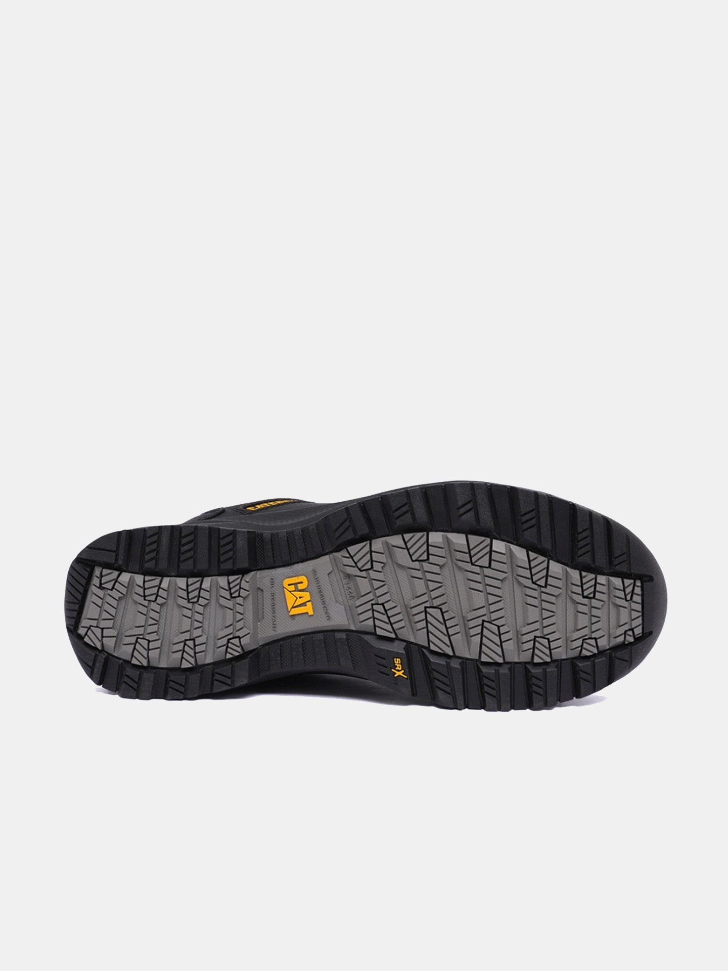 Caterpillar Men Elmore Steel Toe S1P HRO SRC Work Shoe #color_Black