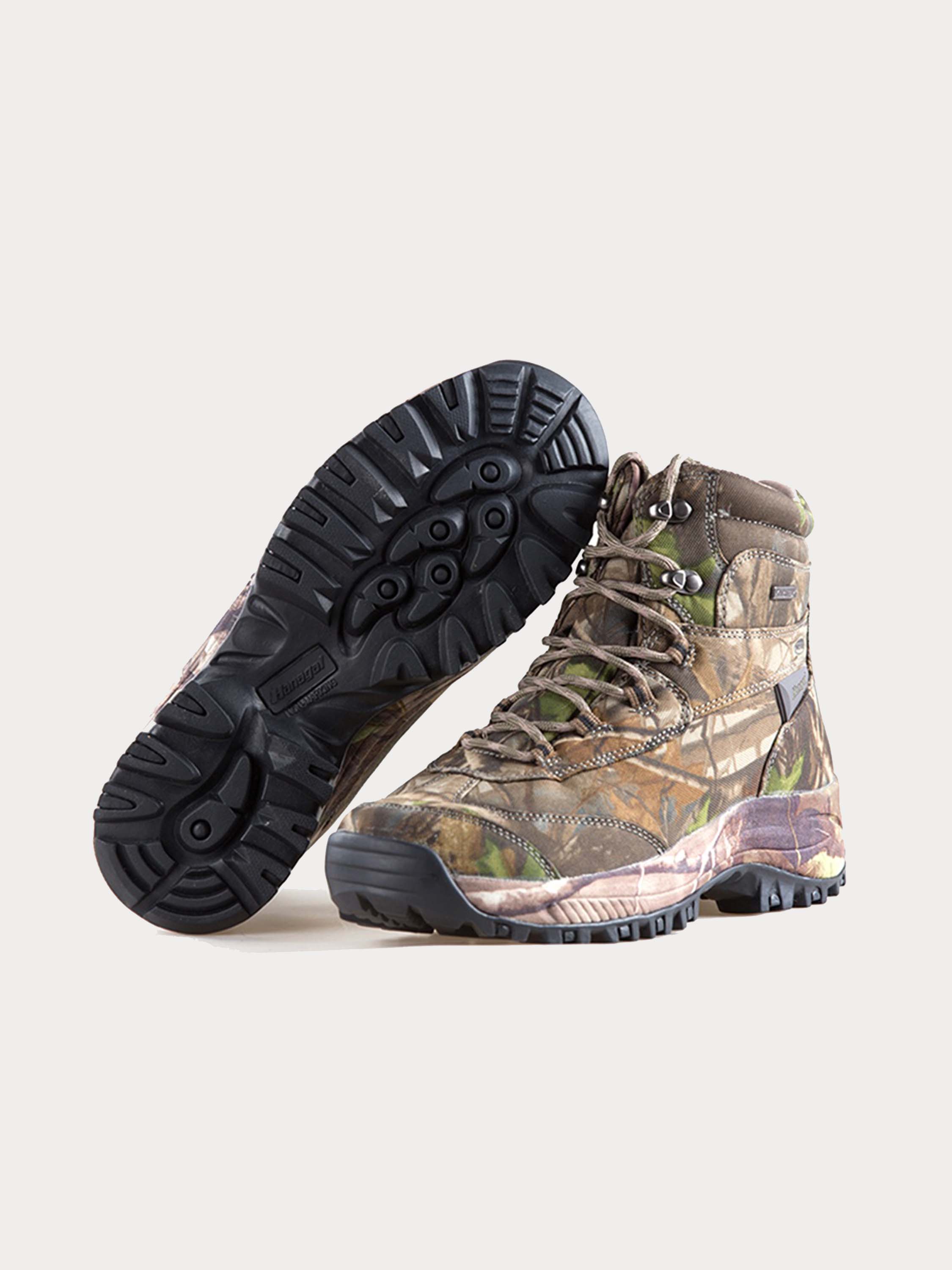 Hanagal Men's Touriane Military Boots #color_Green