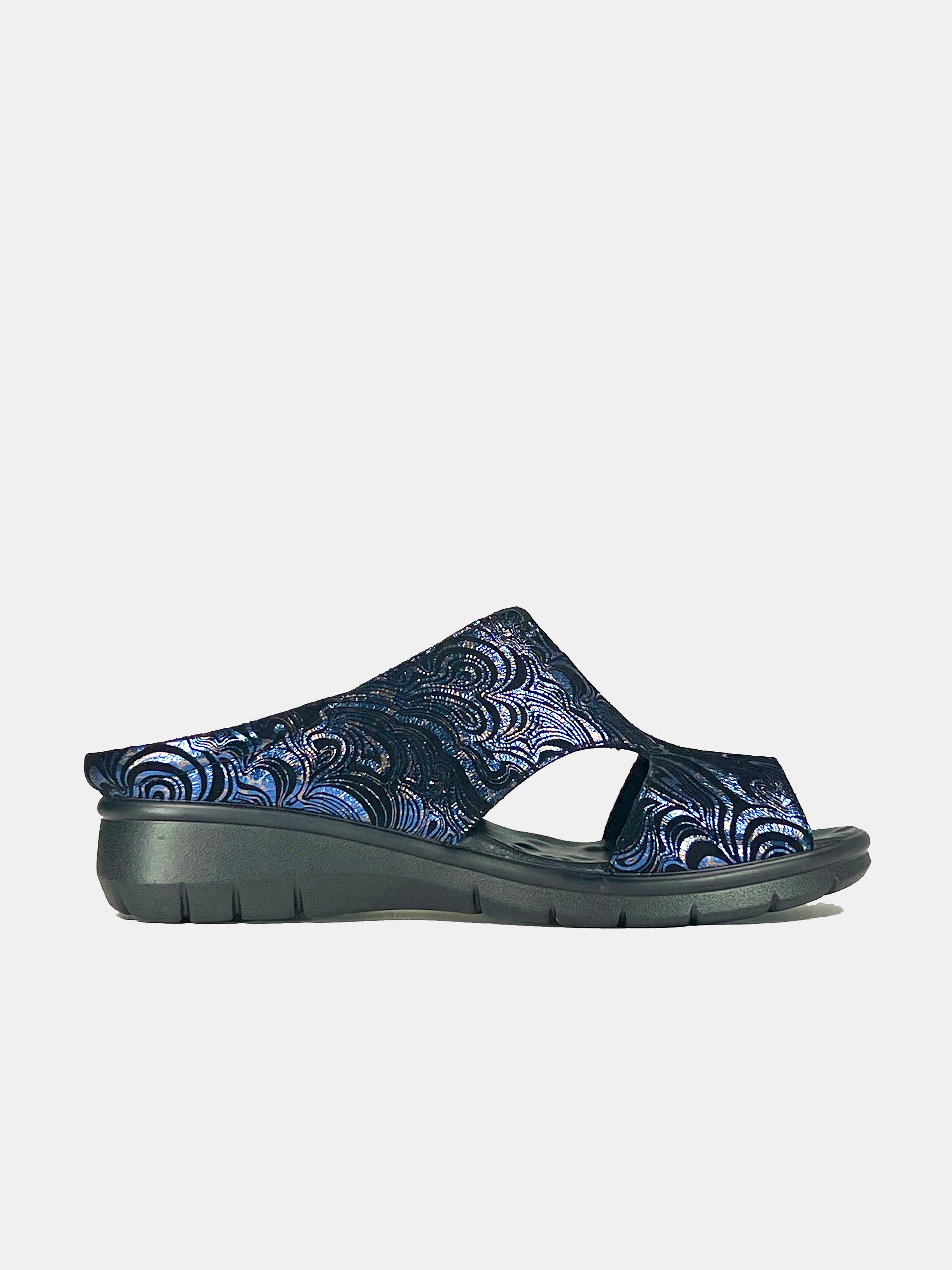 Michelle Morgan 18397-A15 Women's Flat Sandals #color_Blue