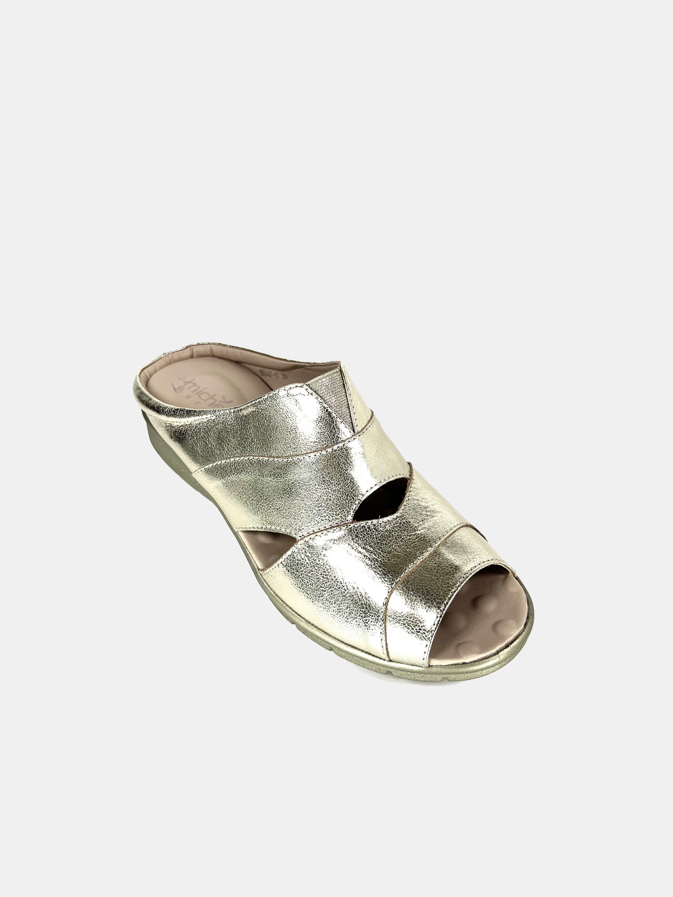 Michelle Morgan 18397-6 Women's Flat Sandals #color_Gold