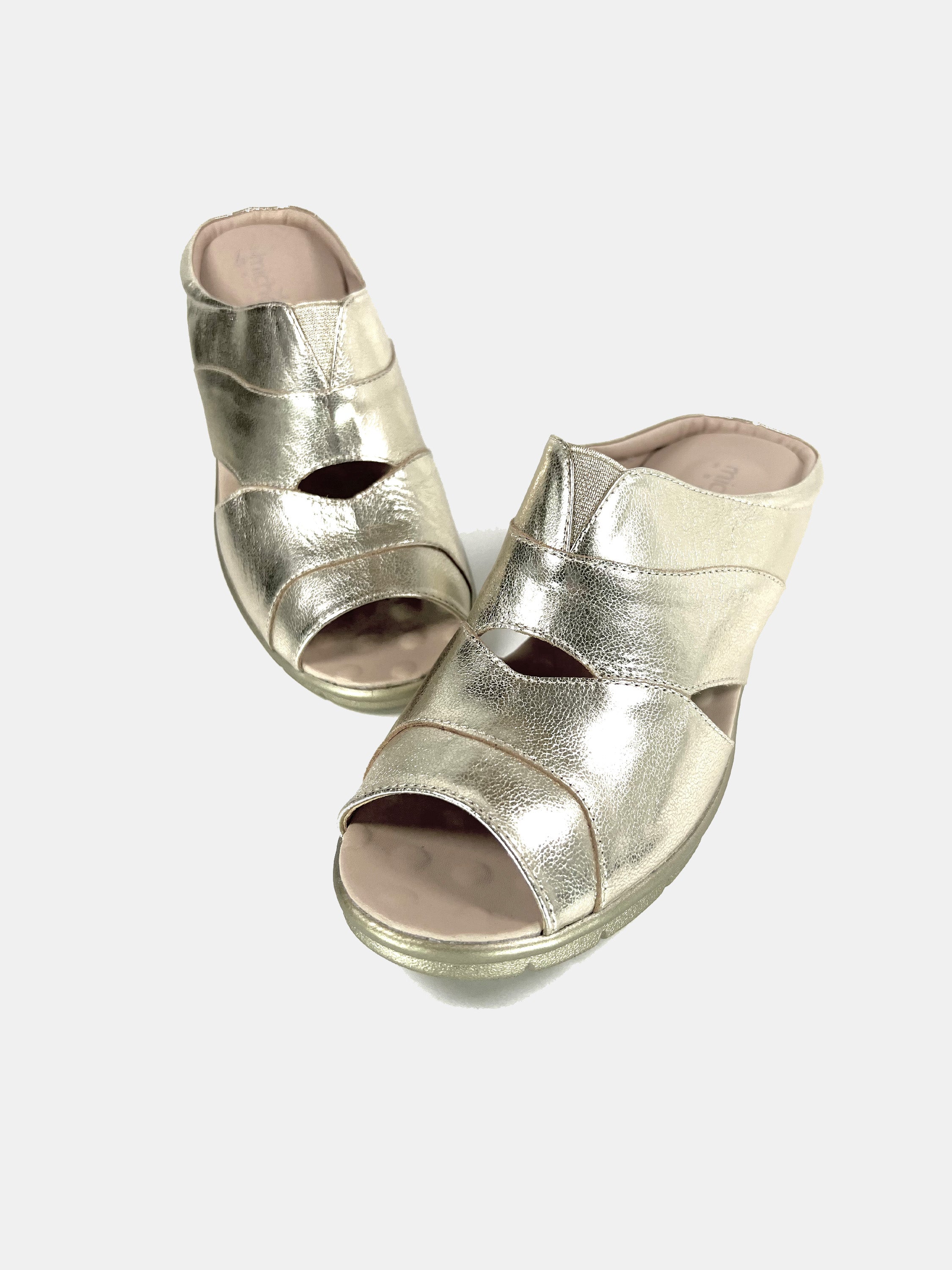 Michelle Morgan 18397-6 Women's Flat Sandals #color_Gold