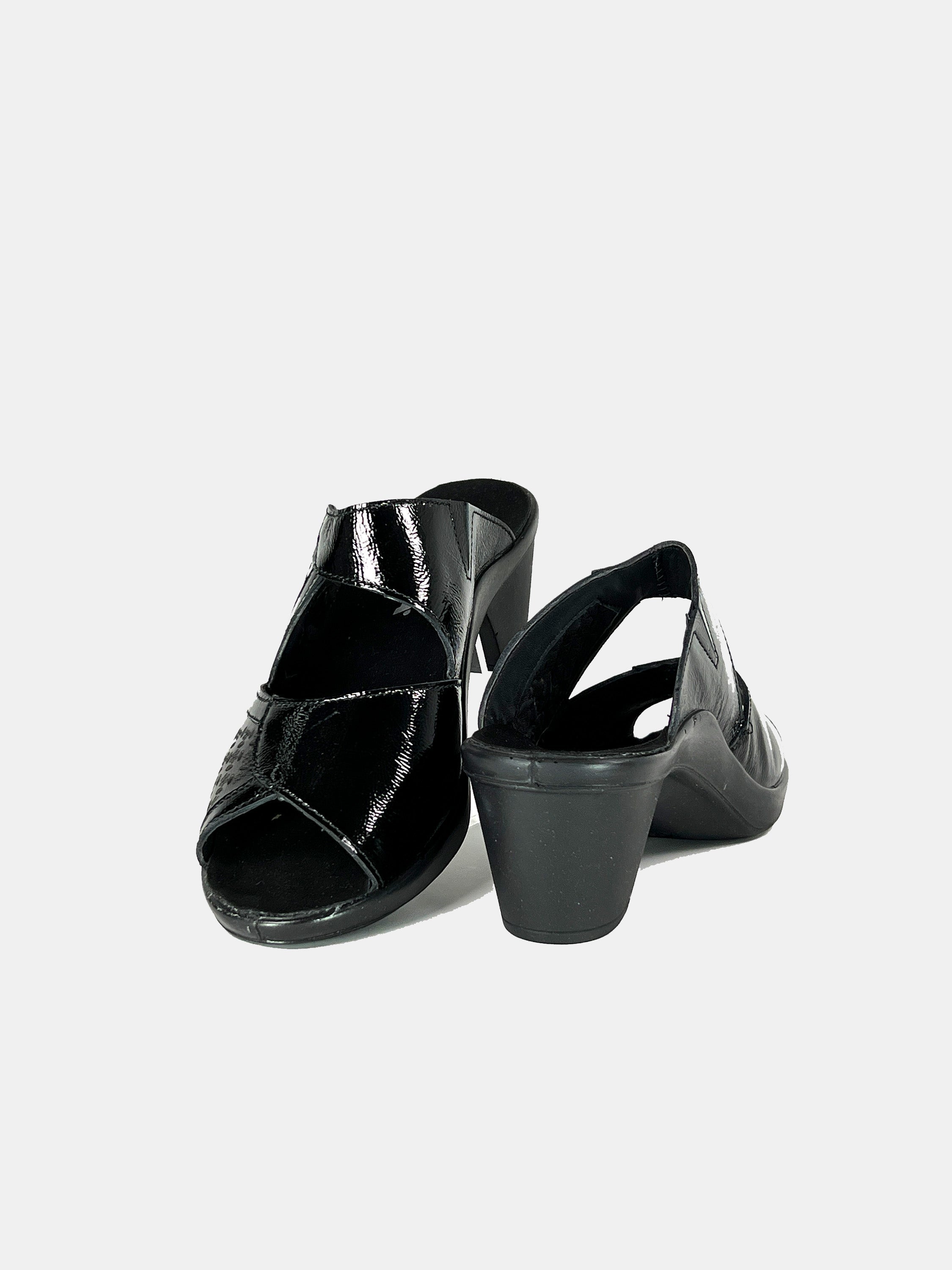 Romika 27146 Women's Mokassetta Sandals #color_Black