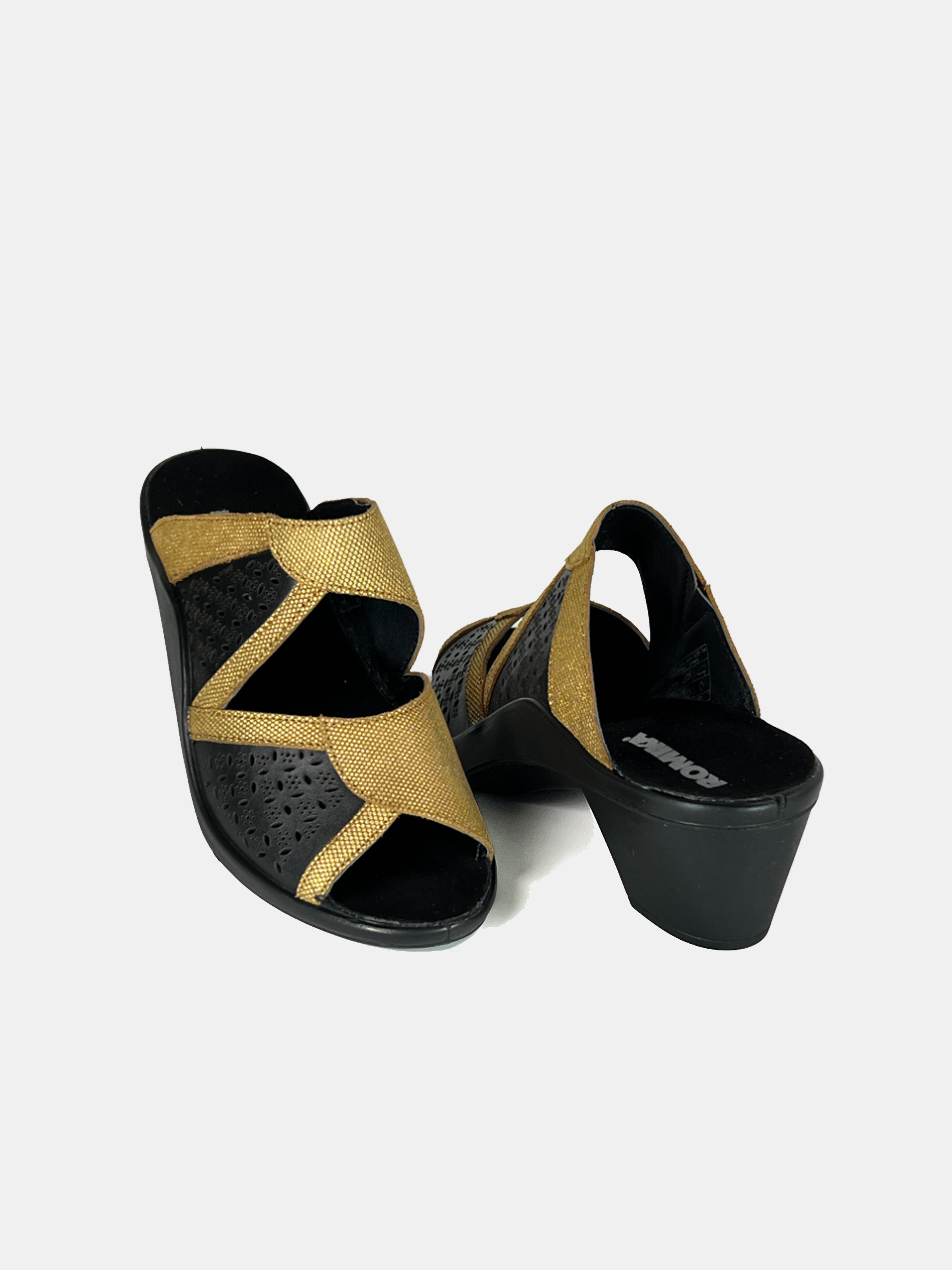 Romika 27146 Women's Mokassetta Sandals #color_Gold