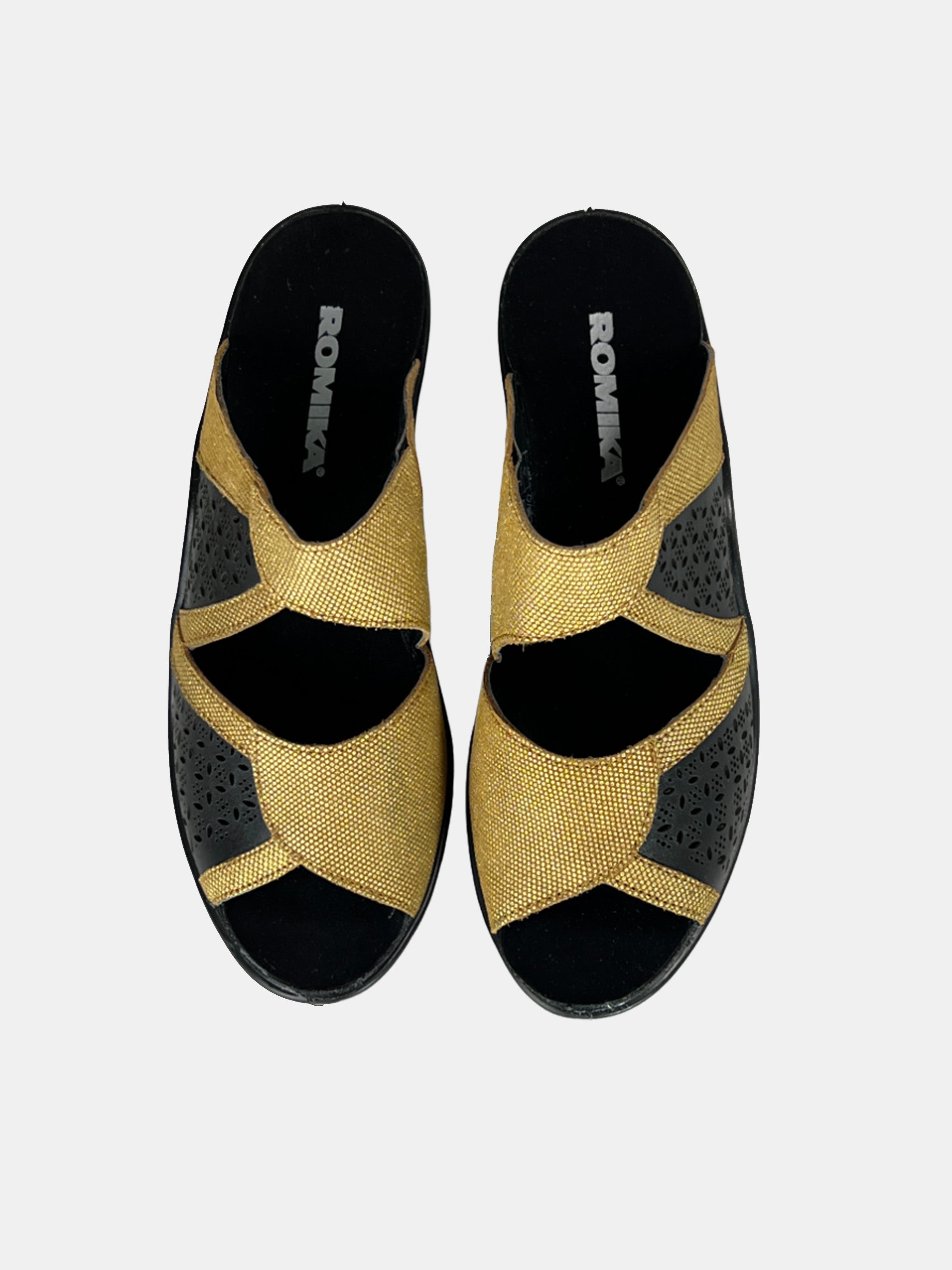 Romika 27146 Women's Mokassetta Sandals #color_Gold