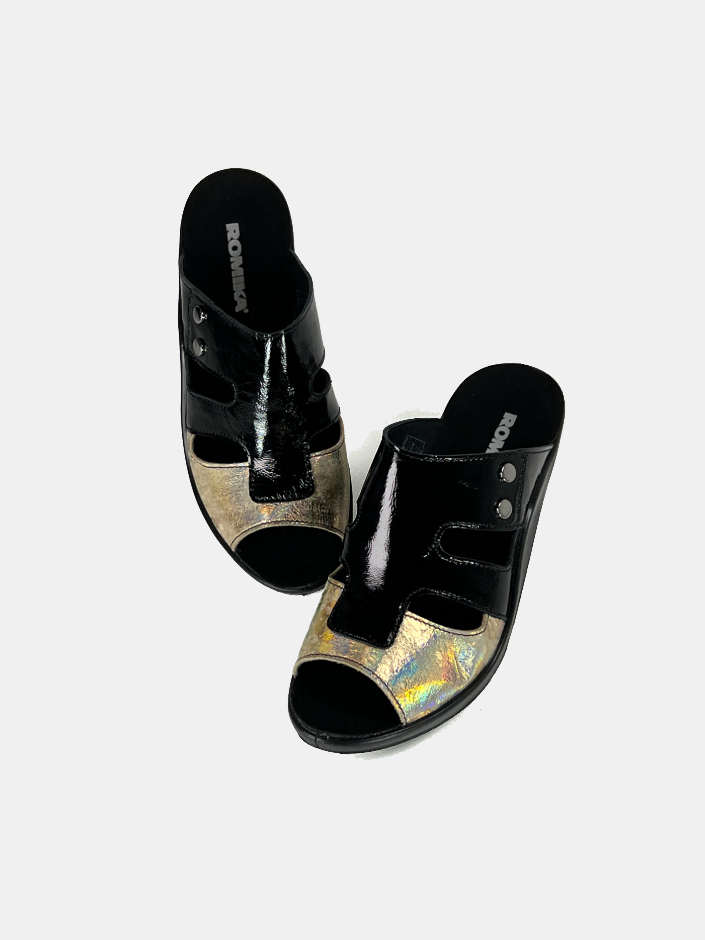 Romika 27107 Women's Heeled Sandals #color_Gold