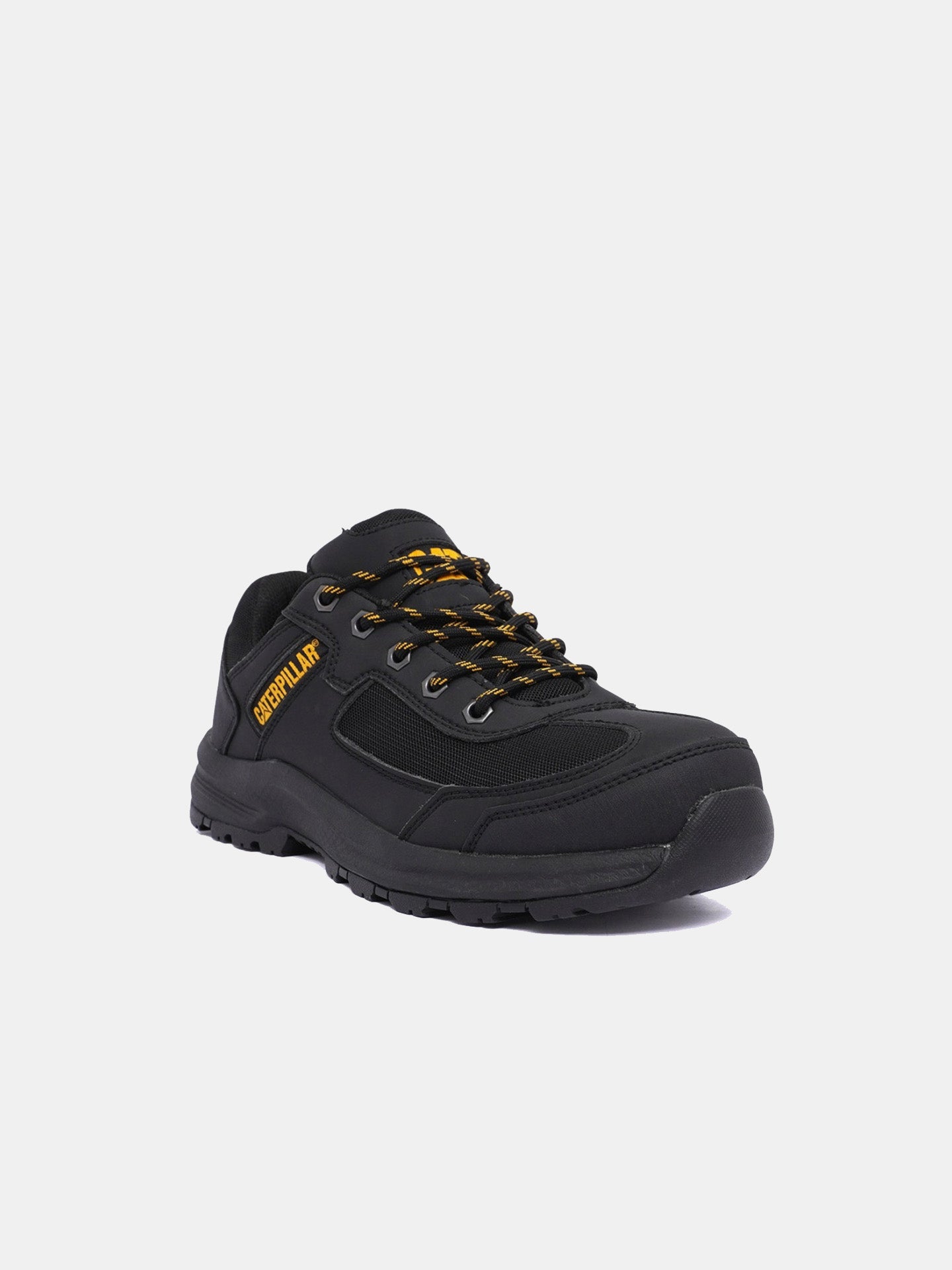 Caterpillar Men Elmore Steel Toe S1P HRO SRC Work Shoe #color_Black