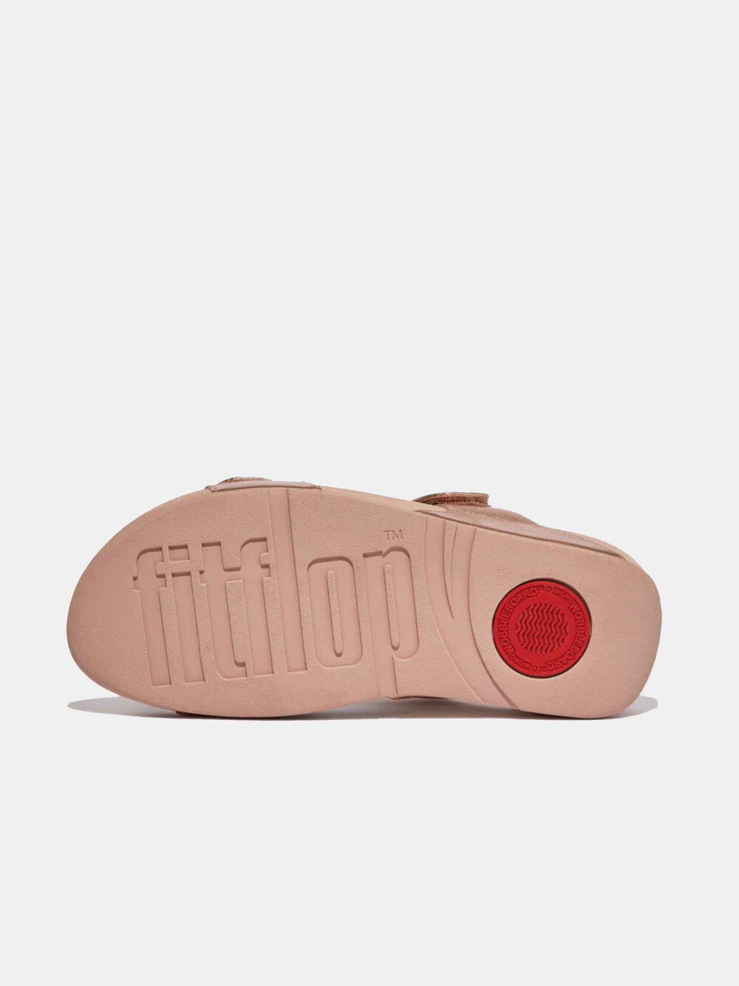 Fitflop Women's Lulu Adjustable Leather Slides #color_Pink