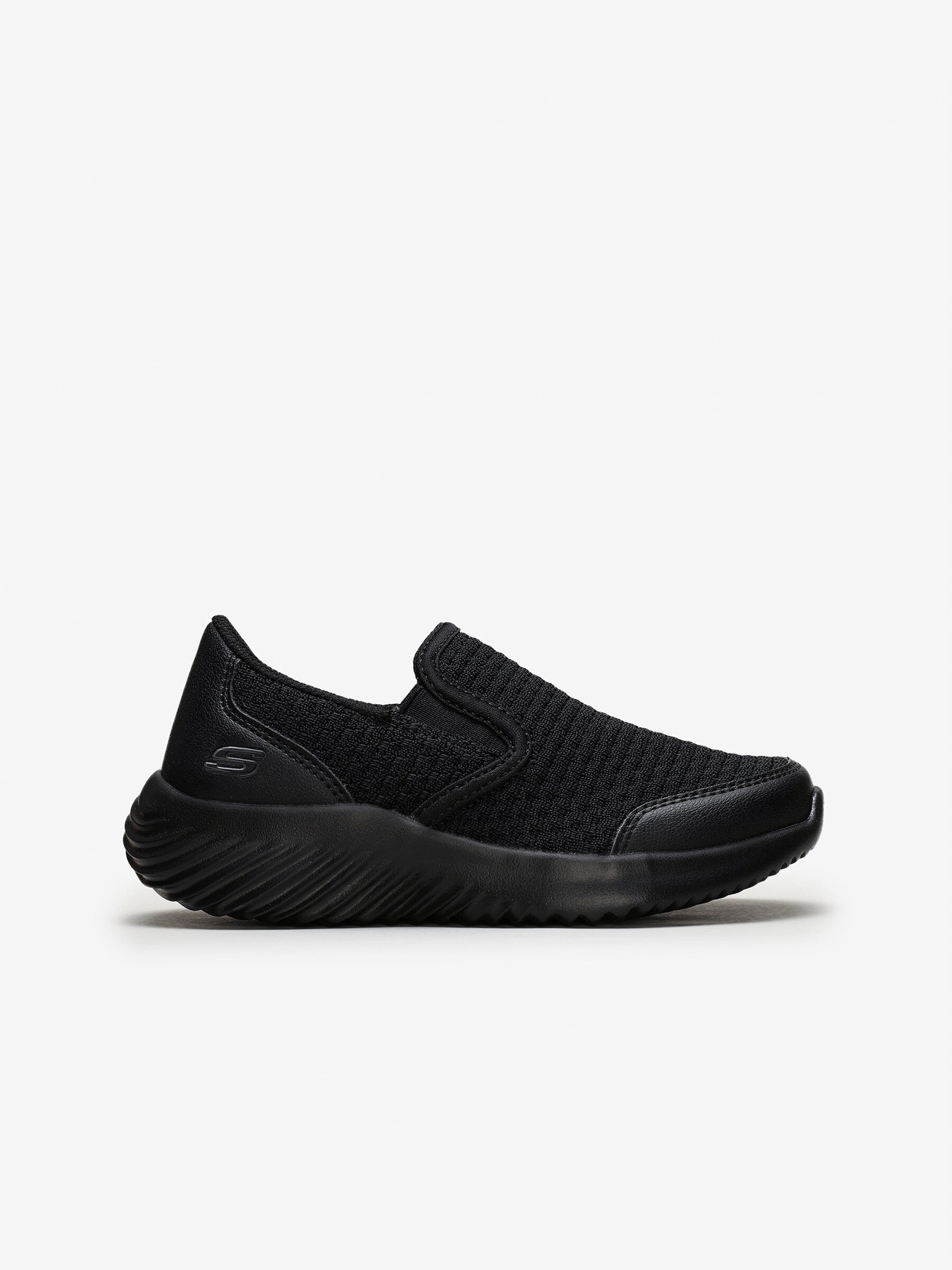 Skechers Boys Bounder - Vertville Shoes #color_Black