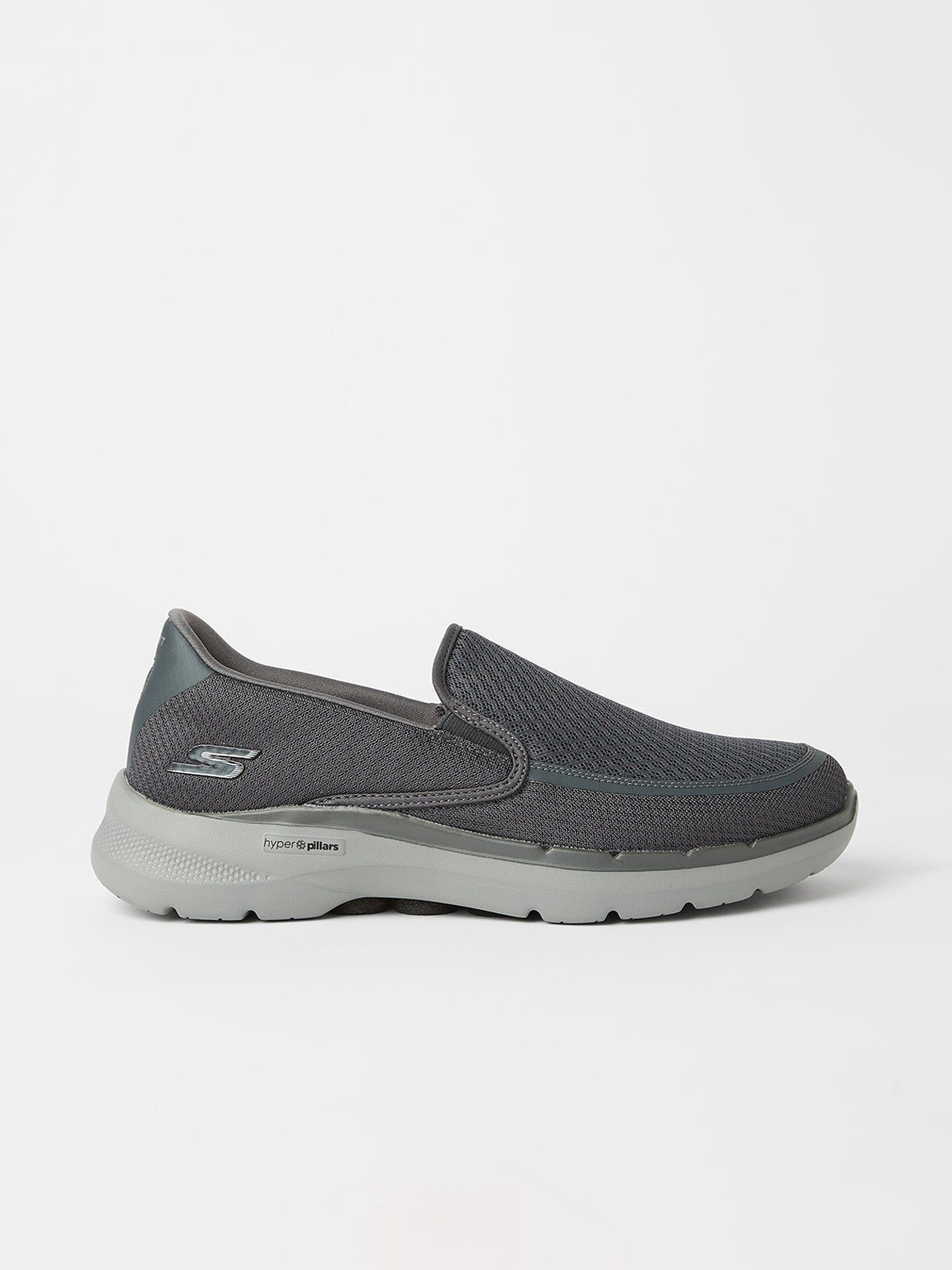 Skechers Men's GOwalk 6 - Orva Trainers #color_Gray