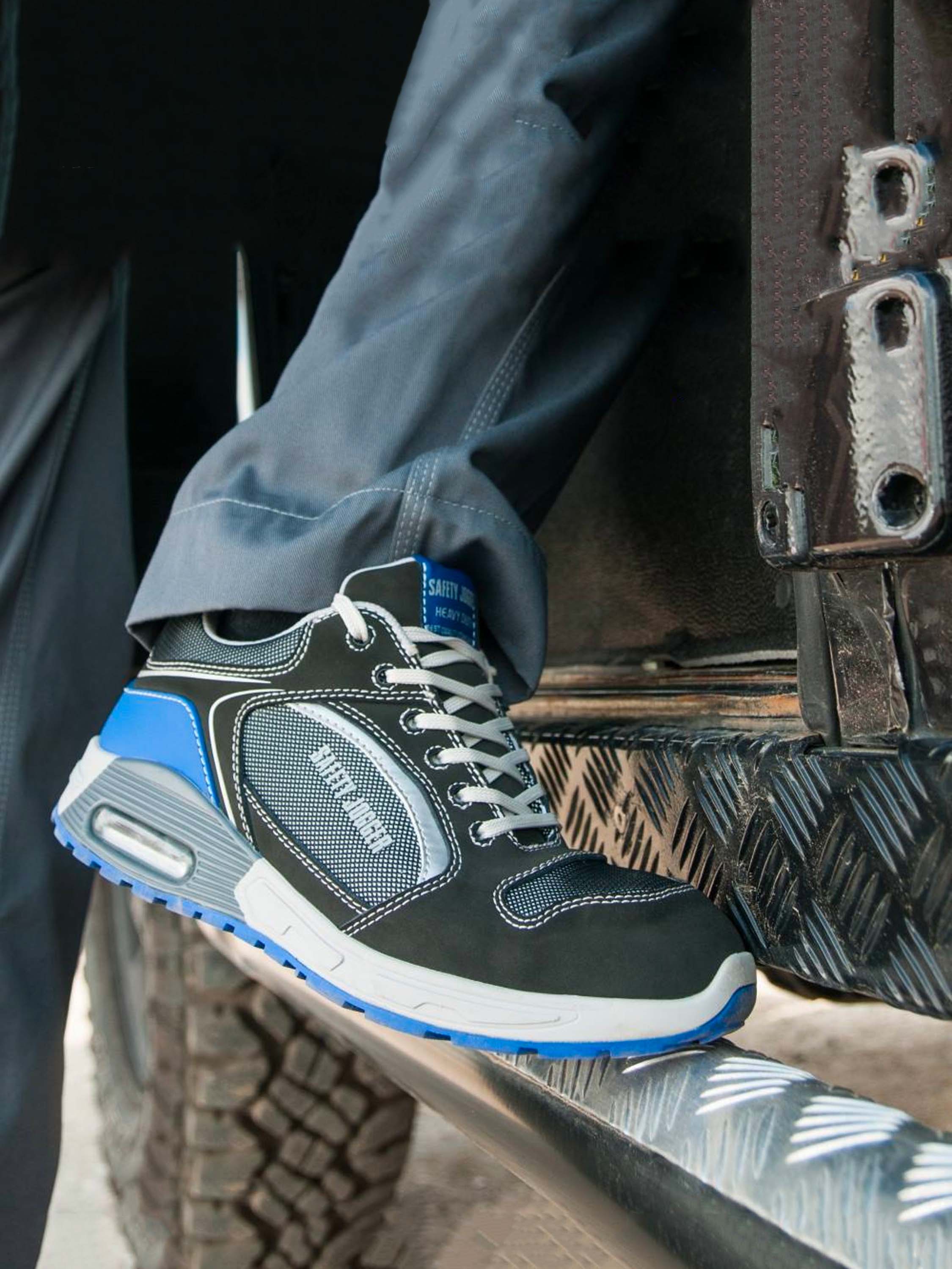 Safety Jogger Raptor S1P SRC Safety Shoes #color_Black