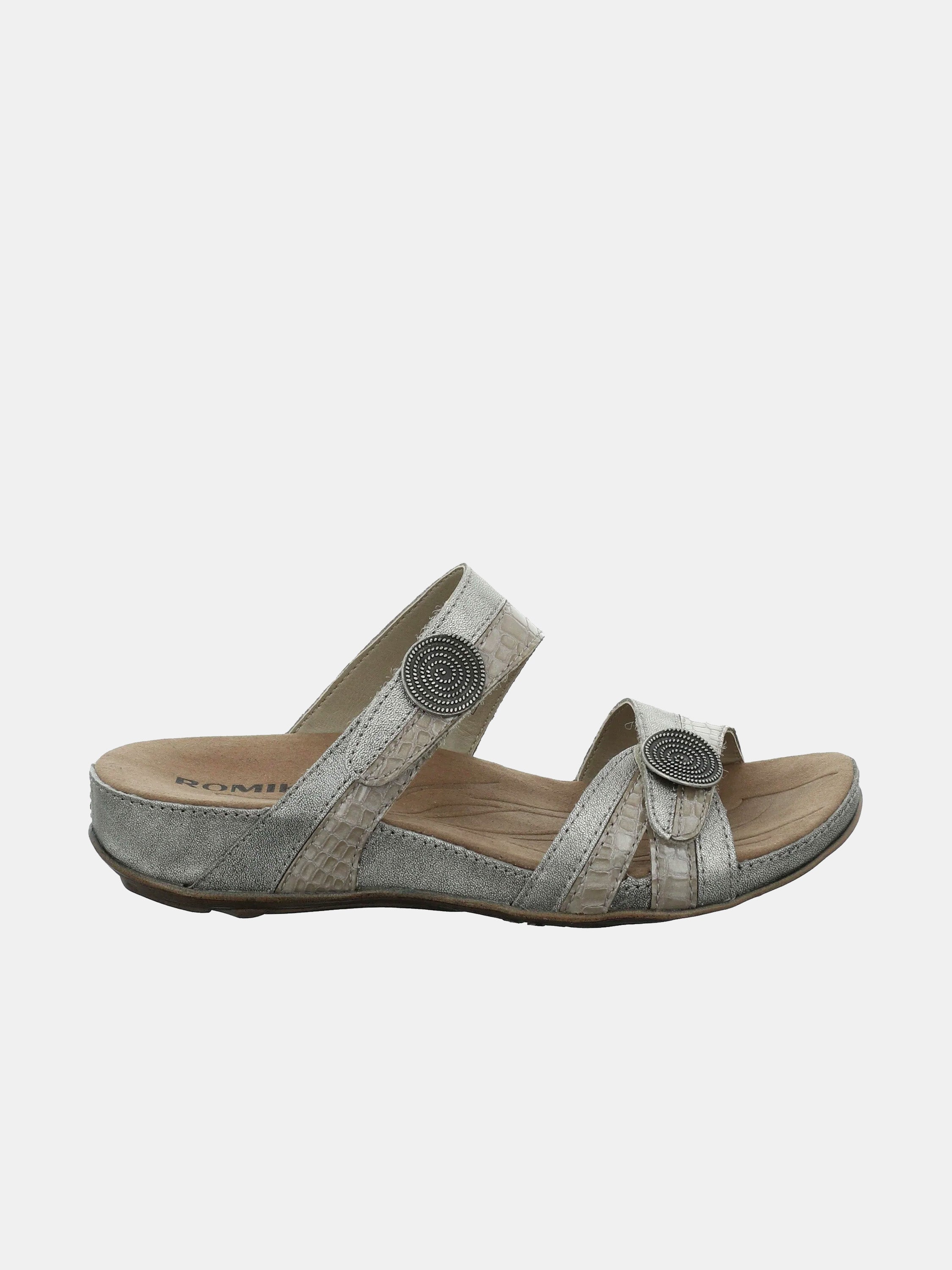 Romika Women's Fidschi 22 Sandals #color_Gray