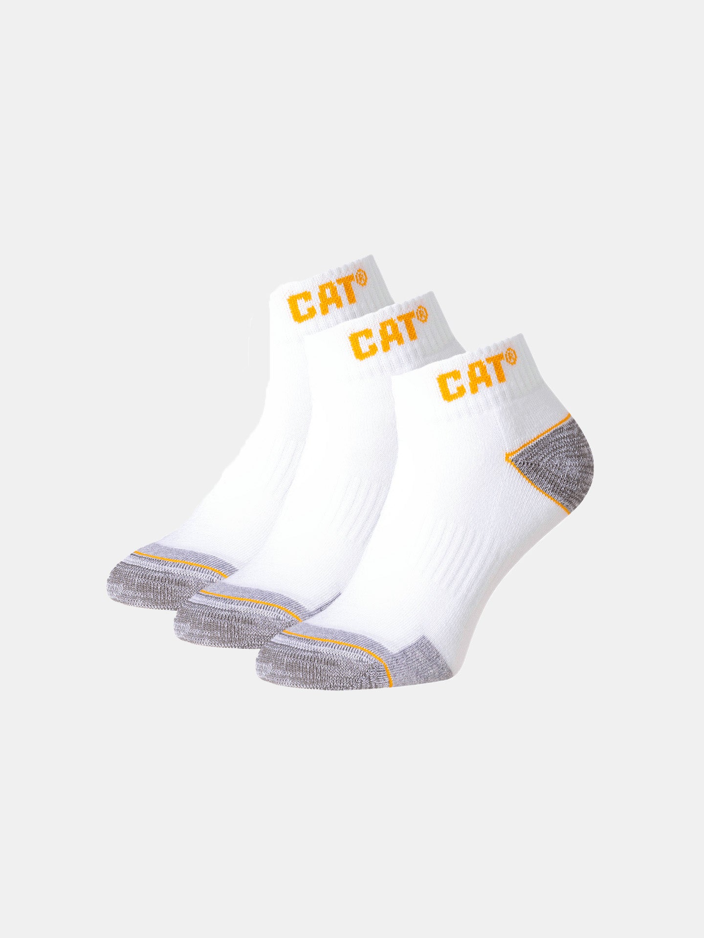 Caterpillar P514 Workwear Sneaker Socks #color_White
