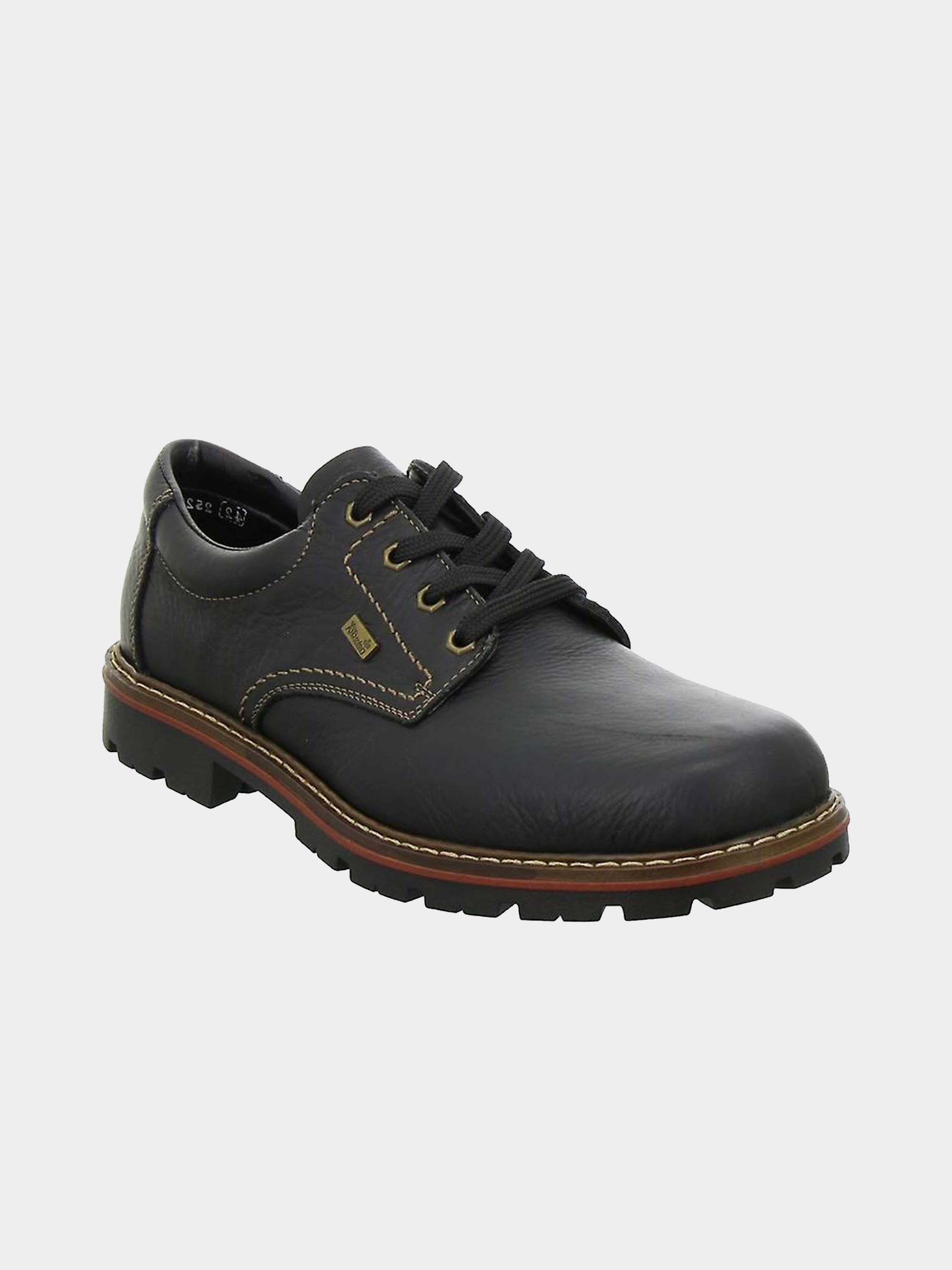 Rieker 1771 Men's Lace Up Shoes #color_Black