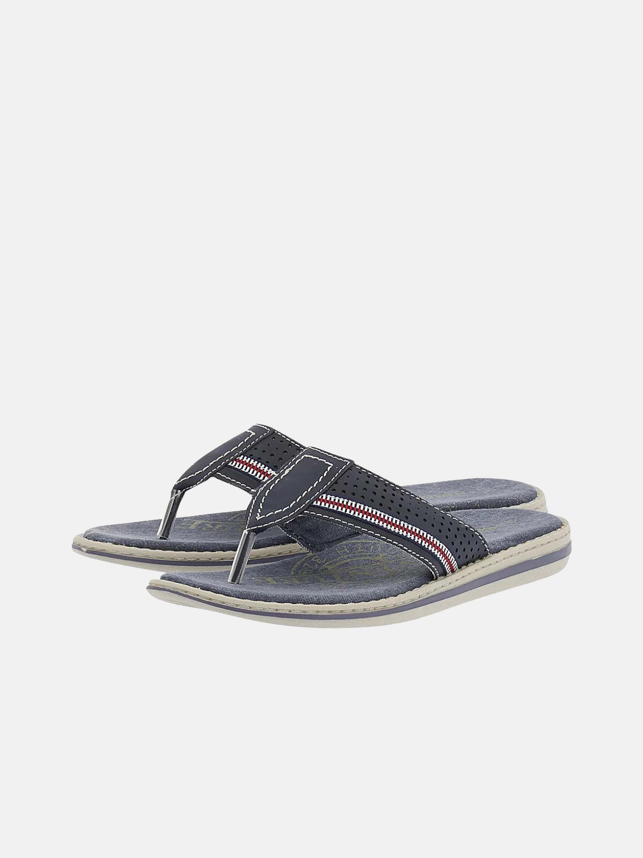 Sprox Men Flat Sandals #color_Navy