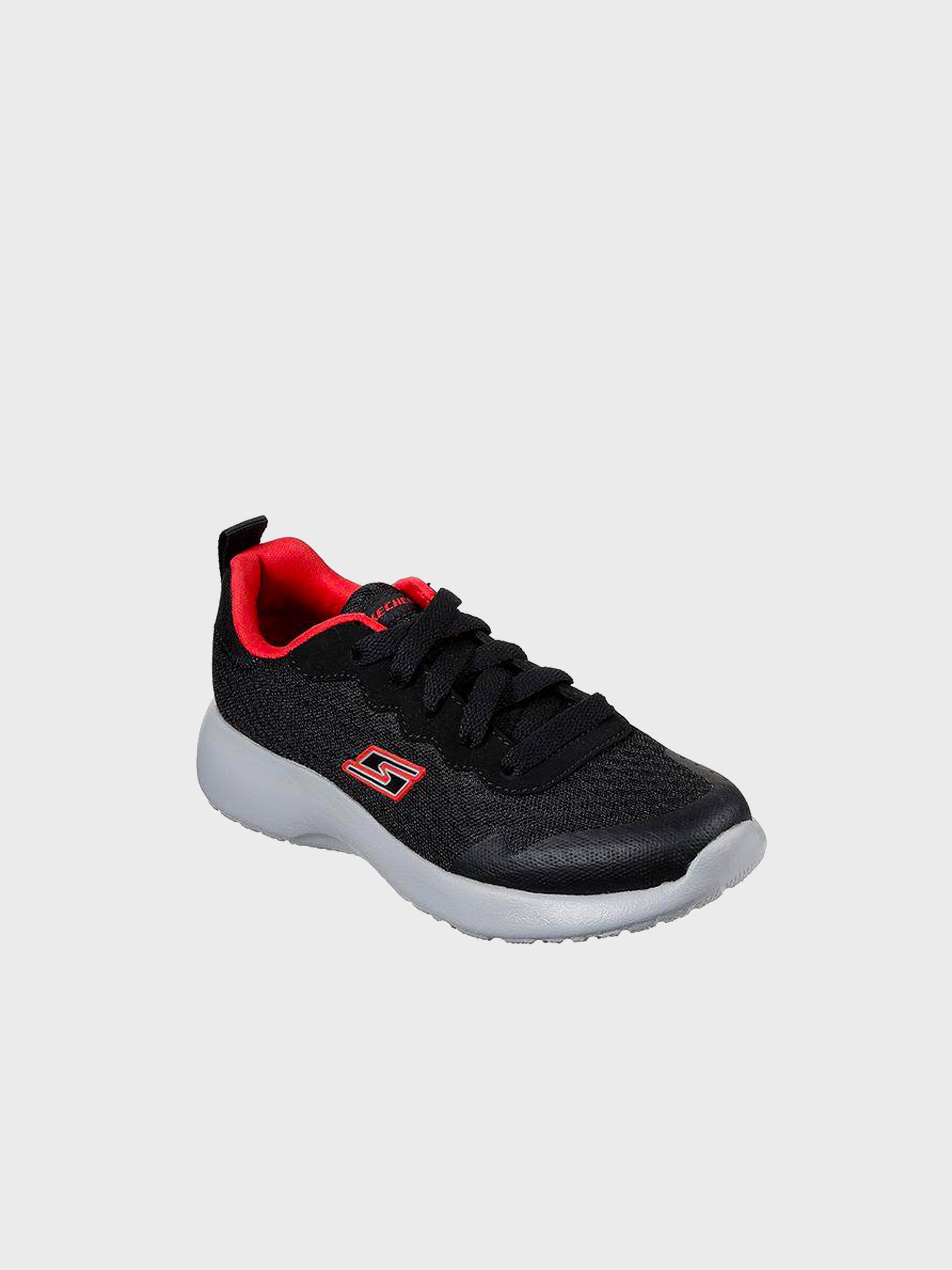 Skechers Boys Dynamight Shoes #color_Black