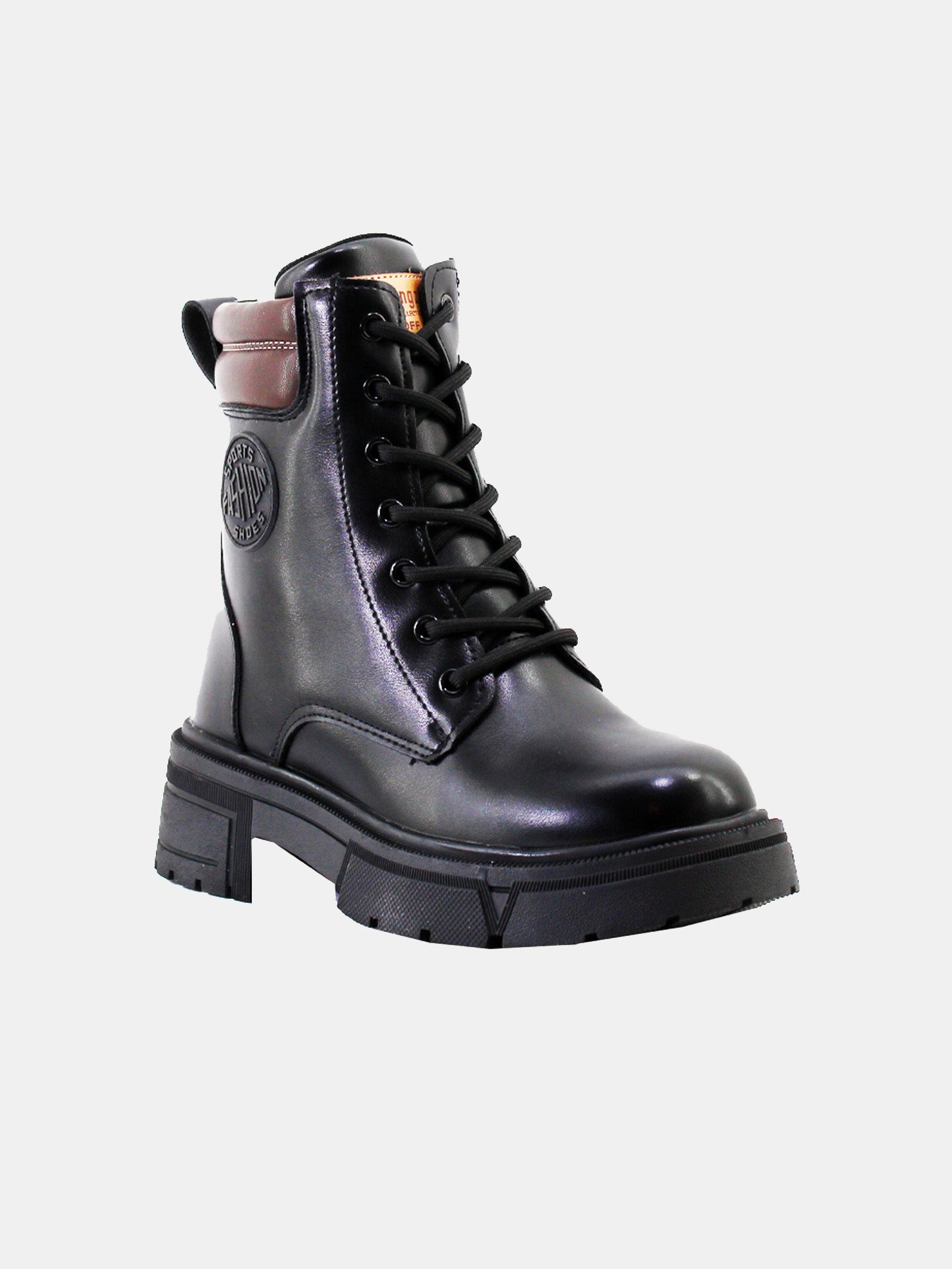 Buletuna CX1019 Women's Casual Boots #color_Black
