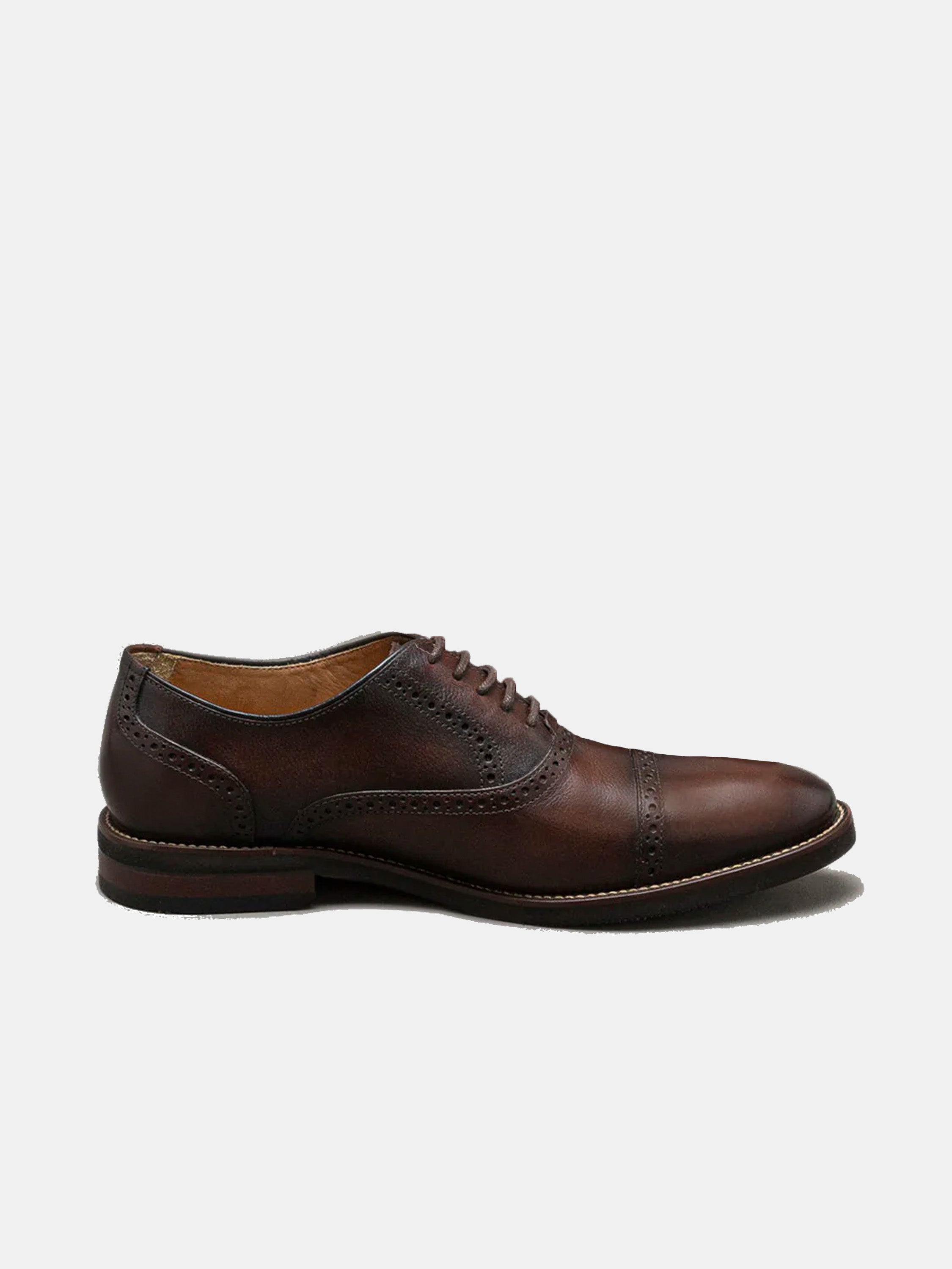 Democrata Men's Roy Lace Up Shoes #color_Brown