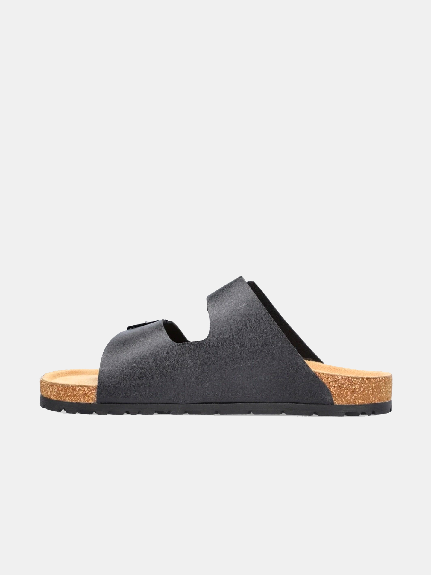 Rieker 22190 Men's Slider Sandals #color_Black