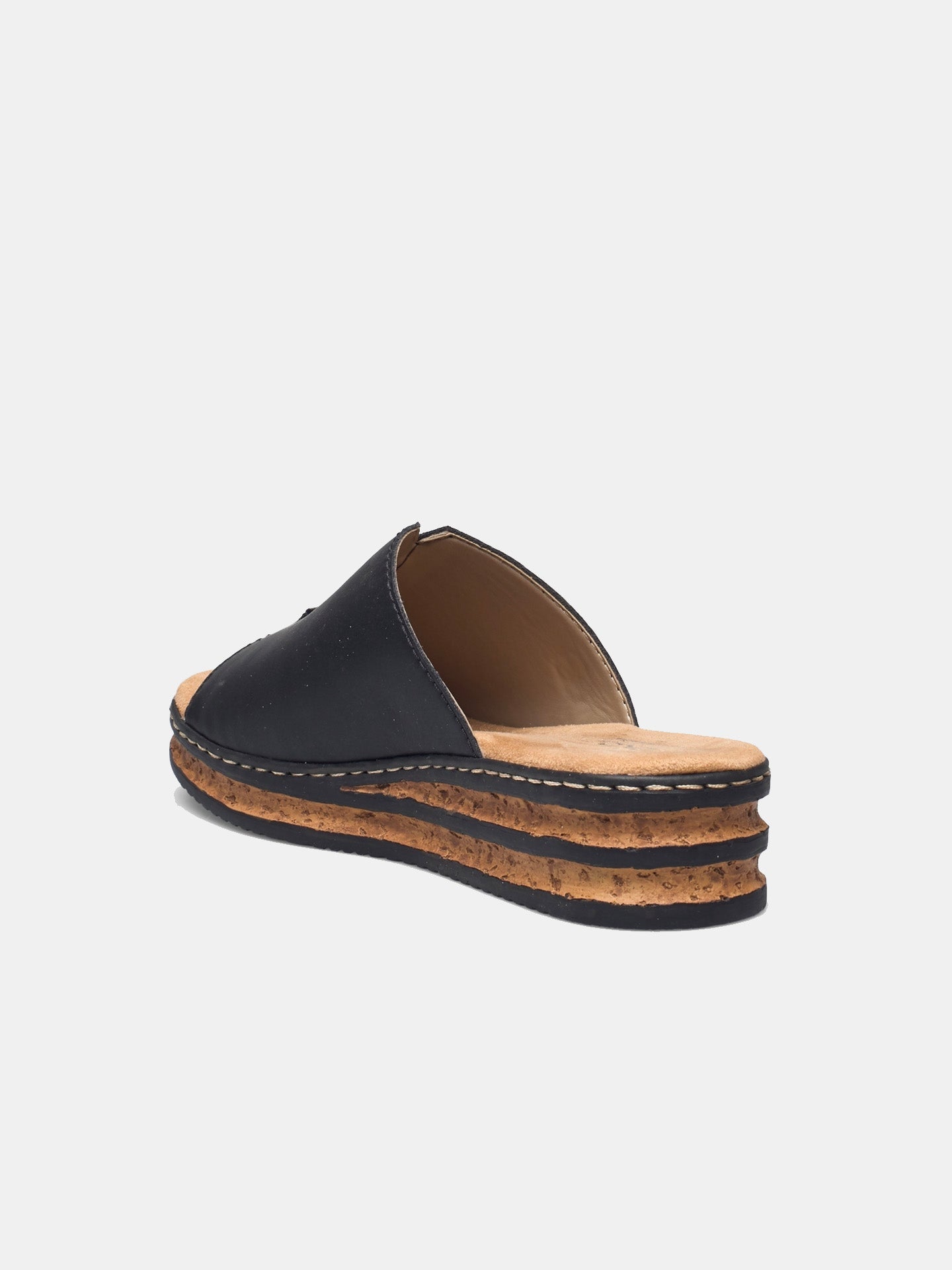 Rieker 629M9 Women's Slider Sandals #color_Black