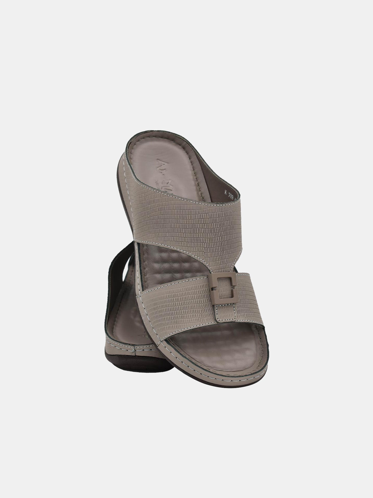 Al Maidan Men's Arabic Sandals #color_Gray