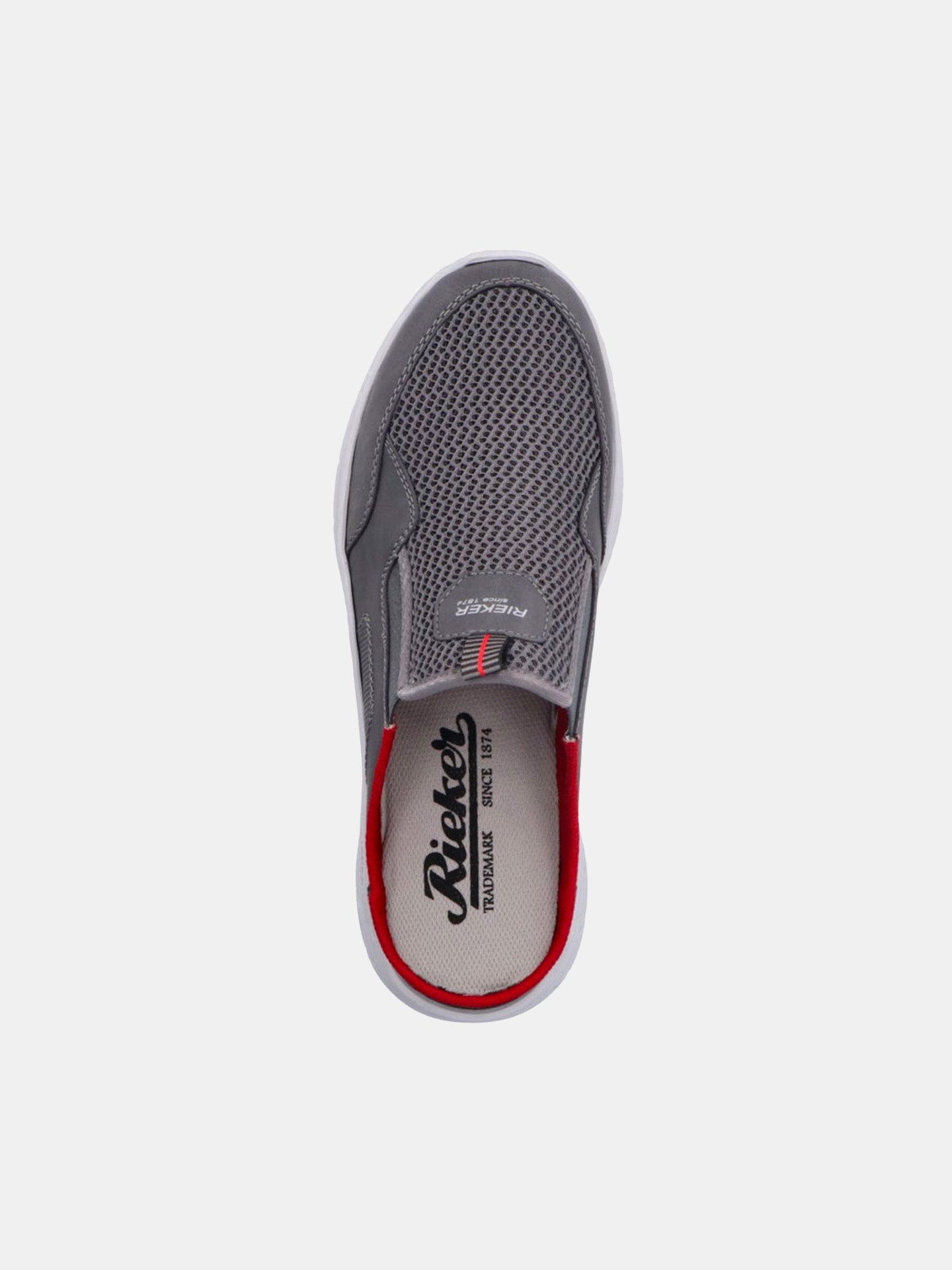 Rieker 13195 Men's Mules #color_Gray