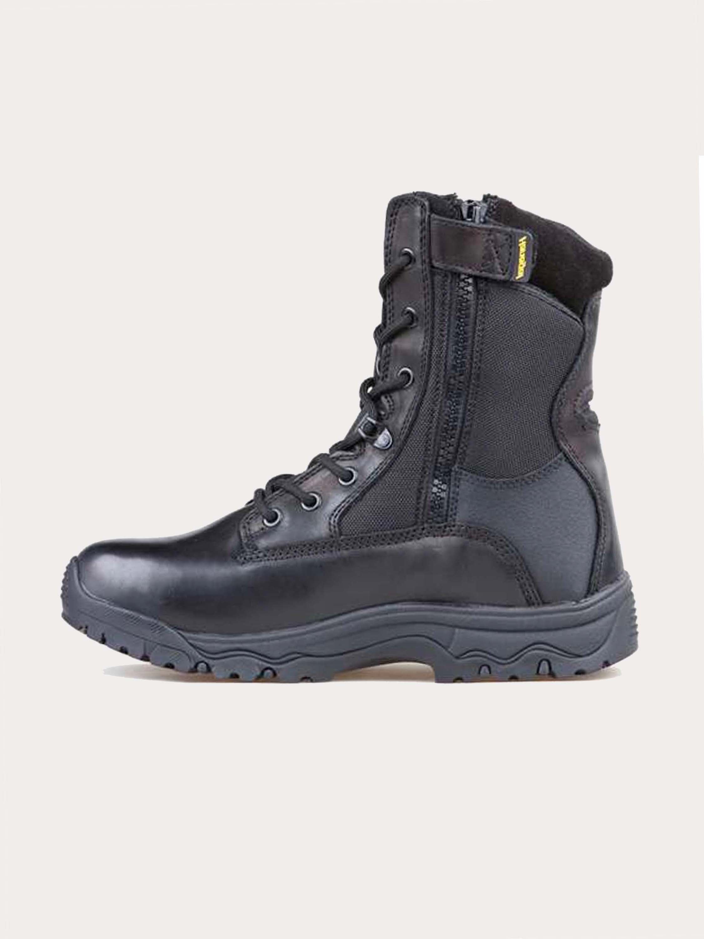 Hanagal Men's Escalade Tactical Boots #color_Black