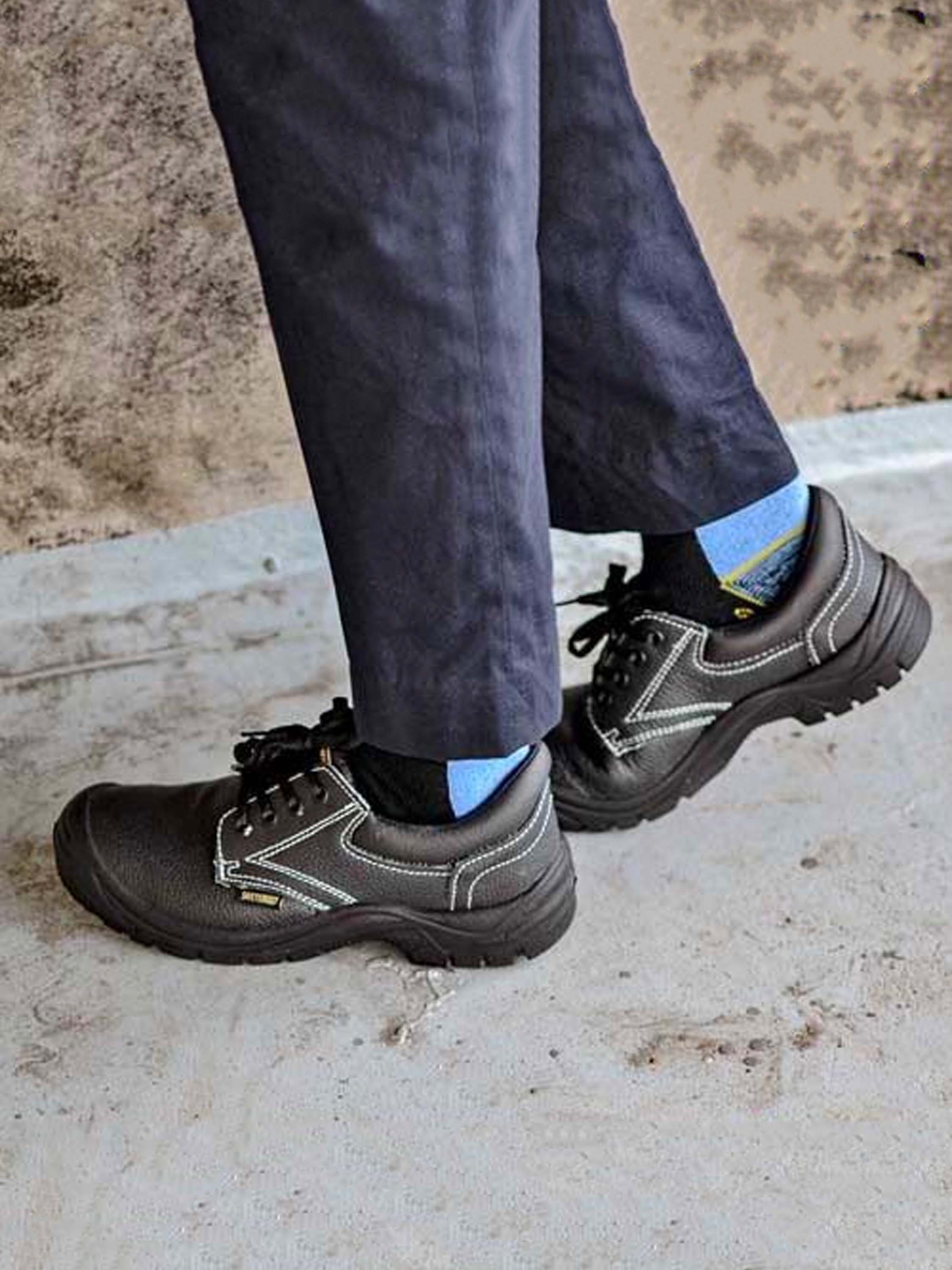 Safety Jogger Safetyrun S1P SRC Shoes #color_Black