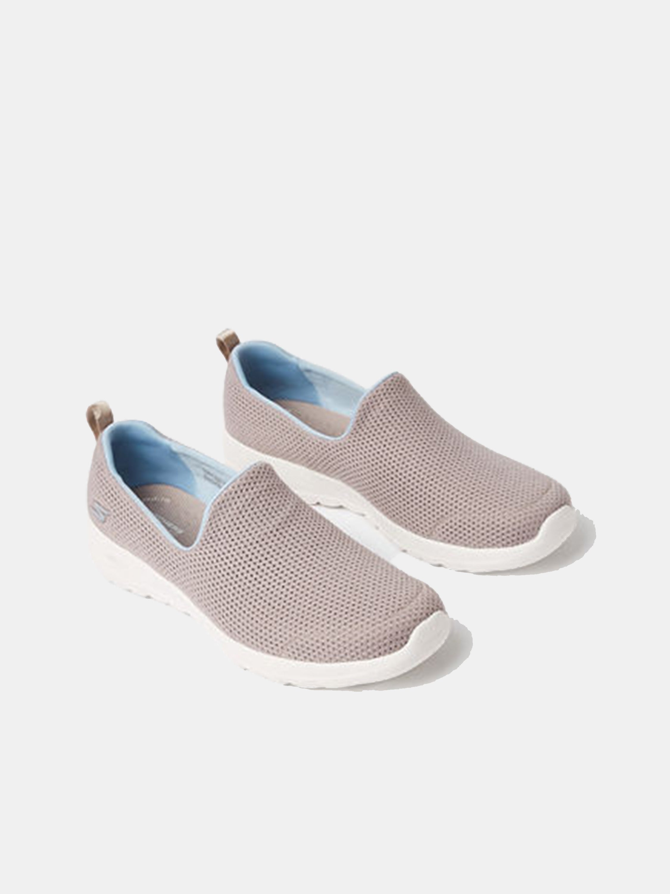 Skechers Women's Gowalk Joy - Admirable Trainers #color_Beige