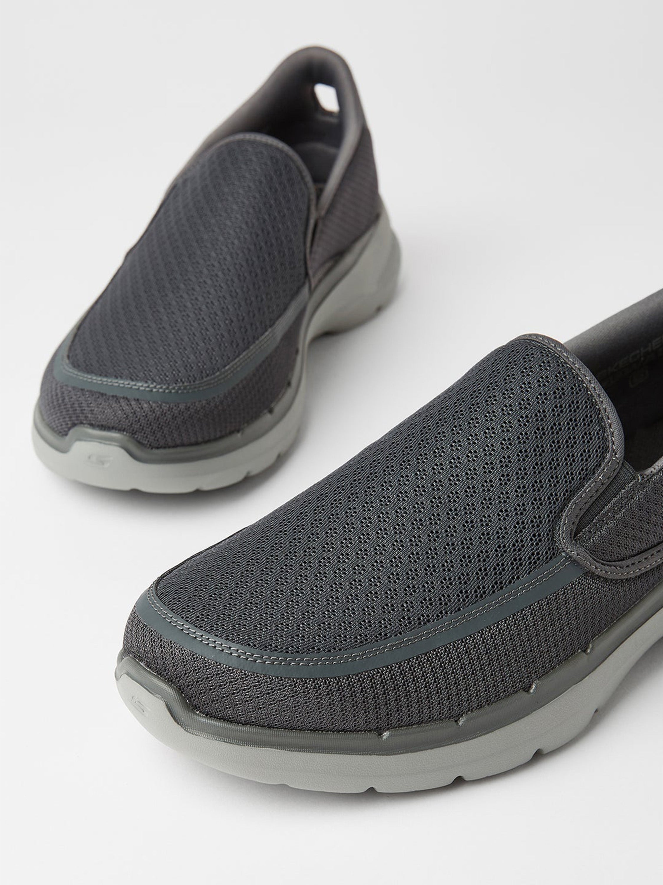 Skechers Men's GOwalk 6 - Orva Trainers #color_Gray