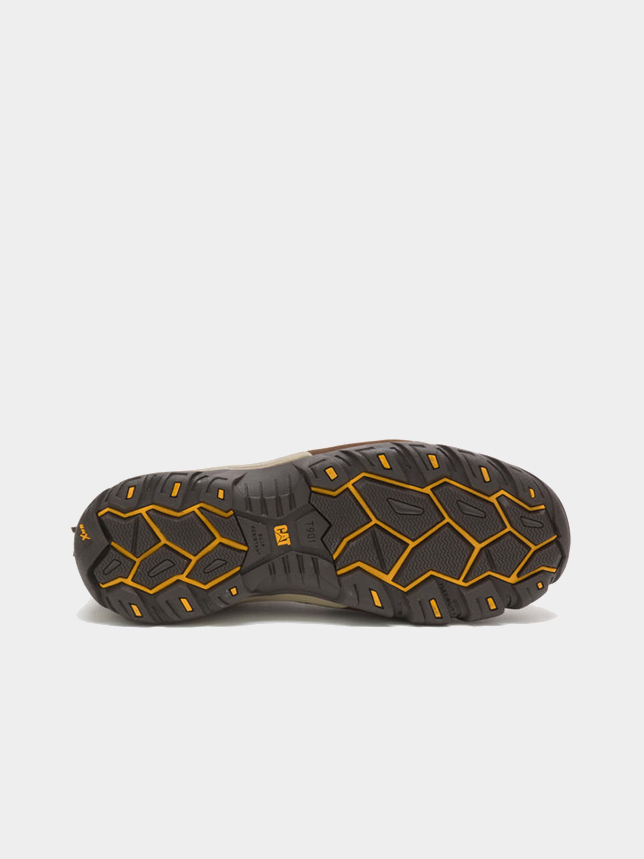 Caterpillar Mens Argon Composite Work Shoes #color_Brown