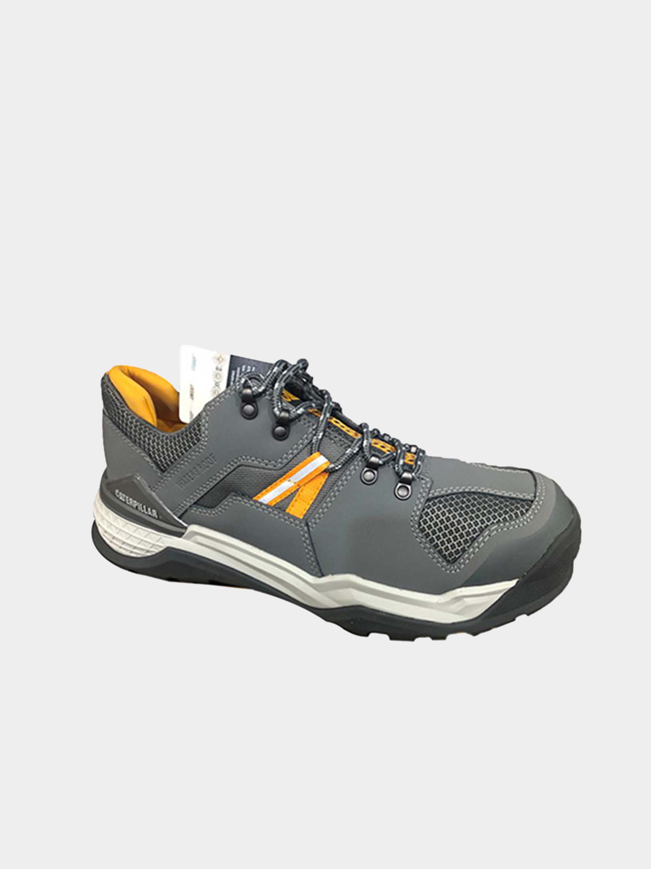 Caterpillar Men's Provoke Lo Waterproof Alloy Toe Work Shoe #color_Gray
