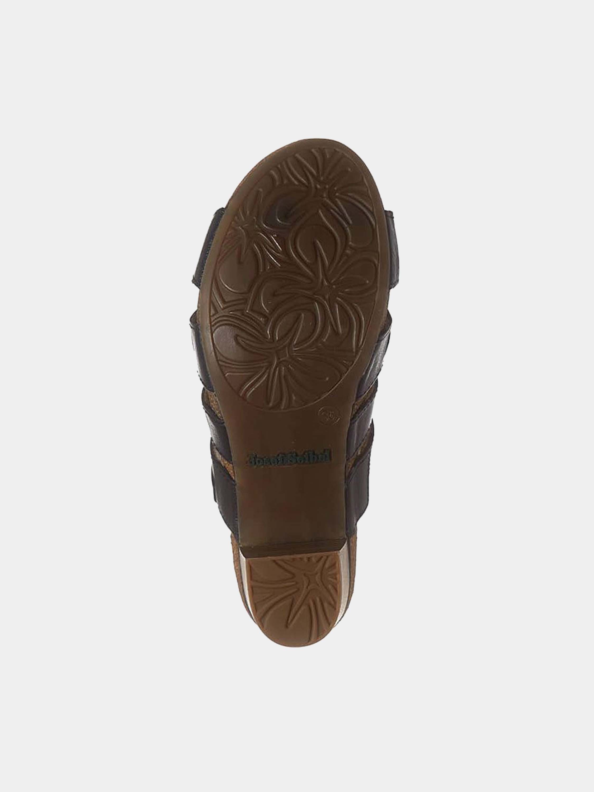Josef Seibel Sunny 02 Back Strap Sandals #color_Black
