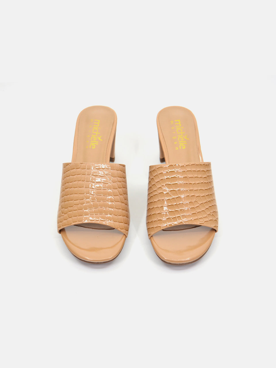 Michelle Morgan 914RJ191 Women's Heeled Sandals #color_Taupe