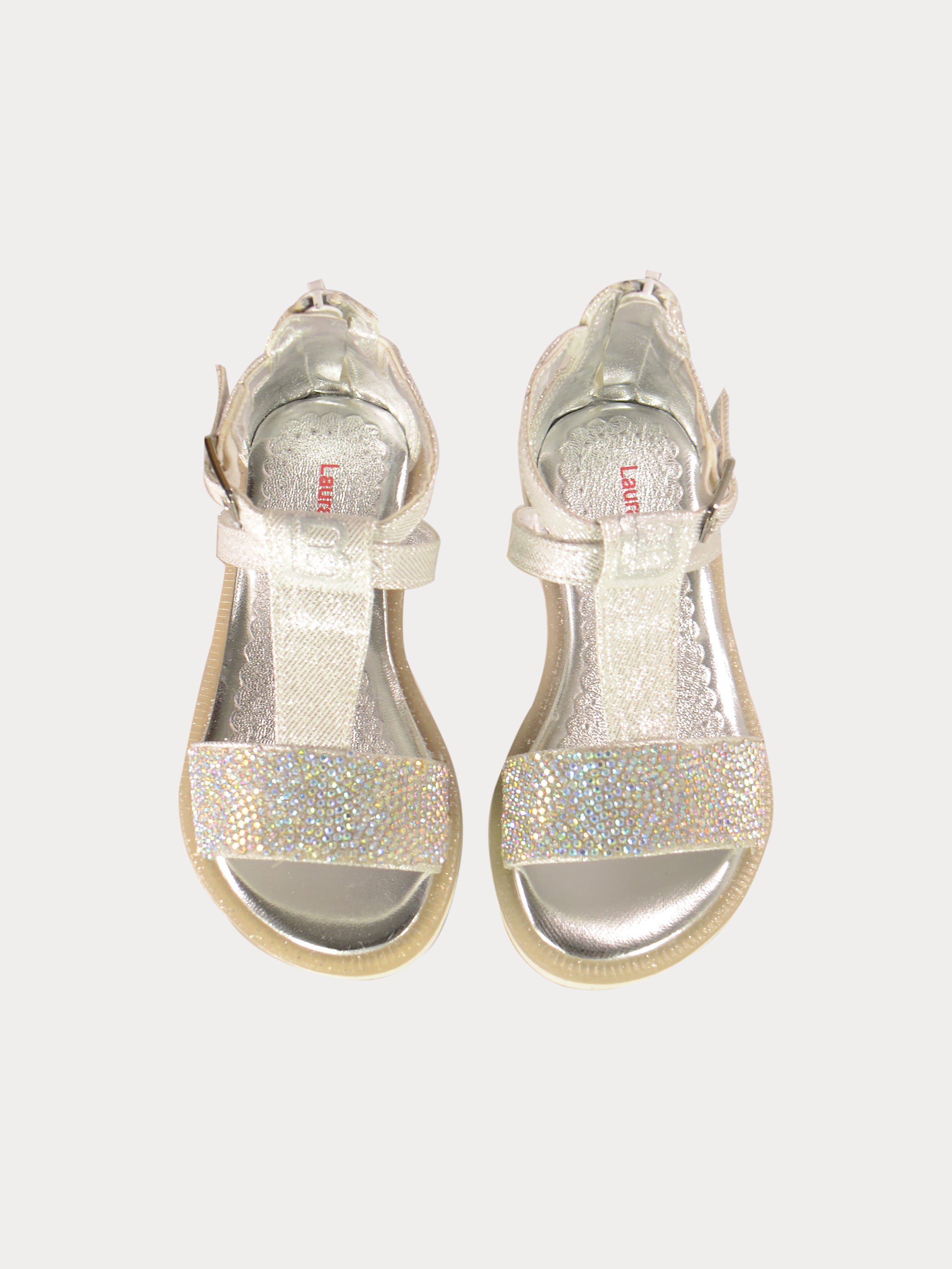 Asso Girls Gladiator Sandals #color_White