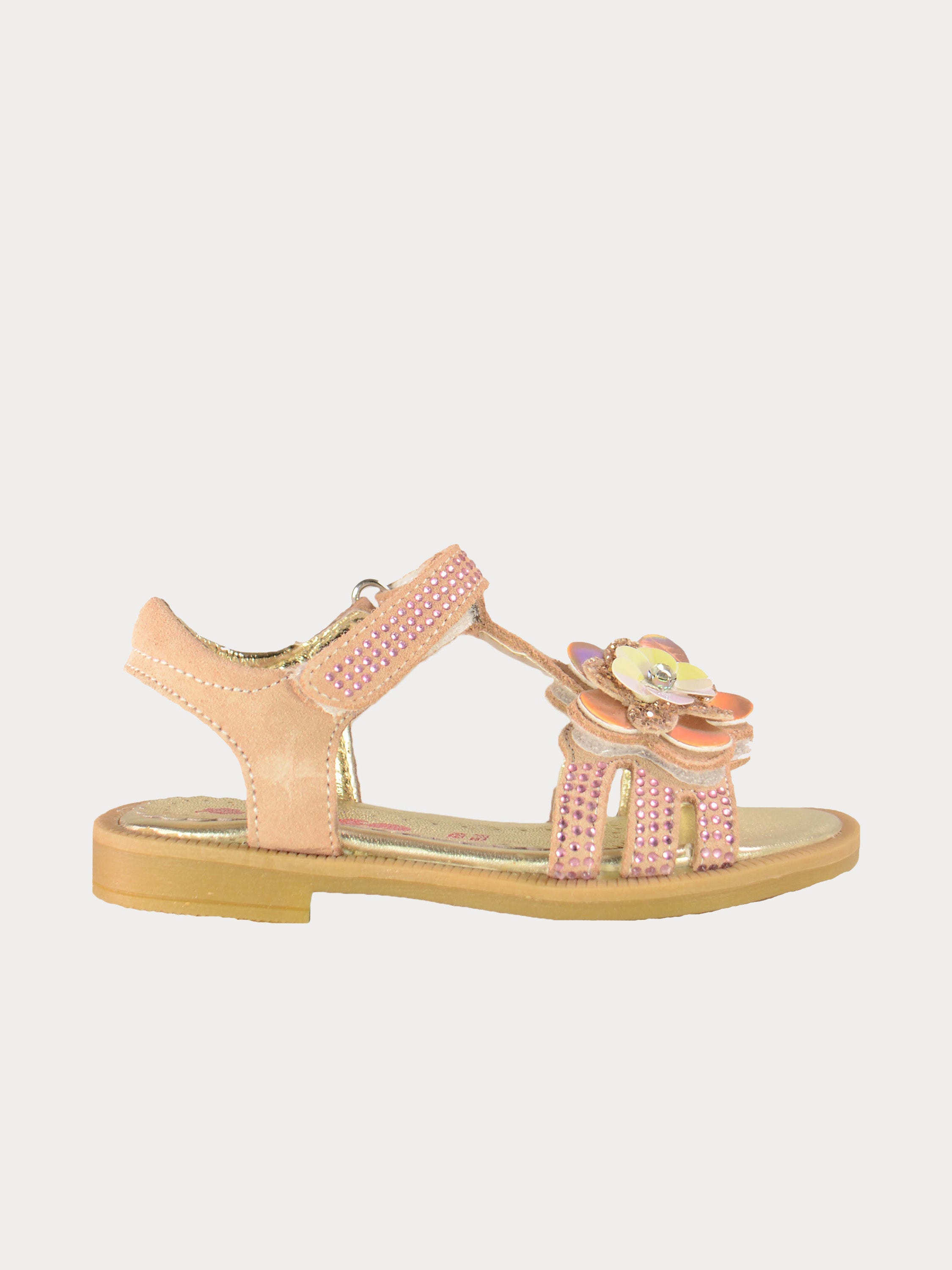 Asso Girls Back Strap Sandals #color_Pink