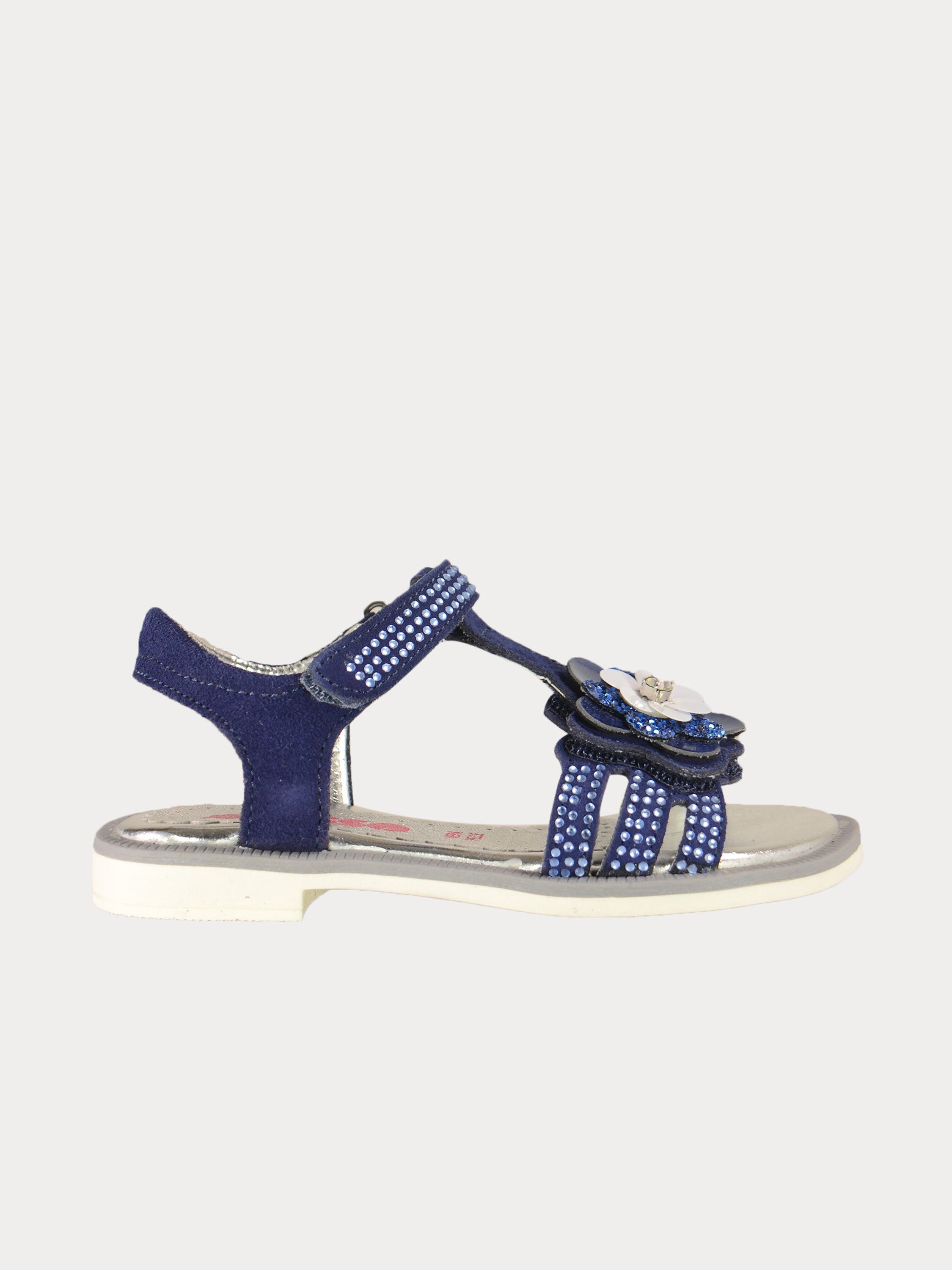 Asso Girls Back Strap Sandals #color_Blue