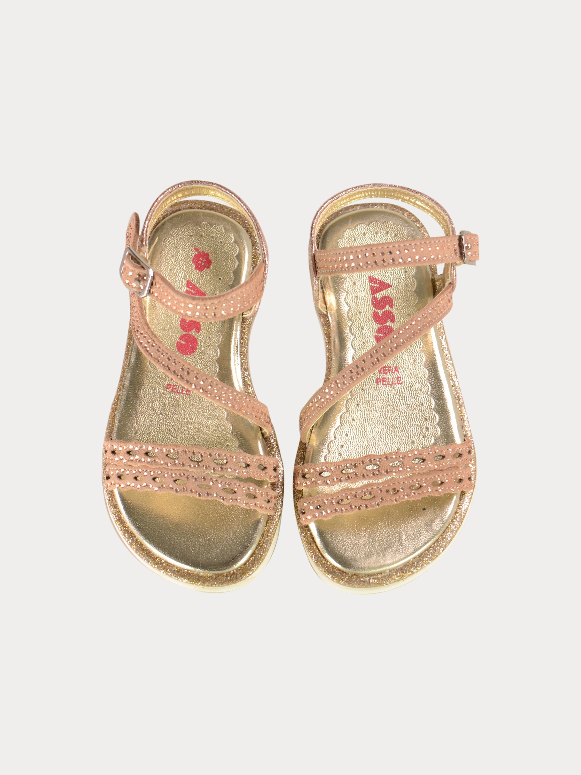 Asso Girls Back Strap Sandals #color_Pink
