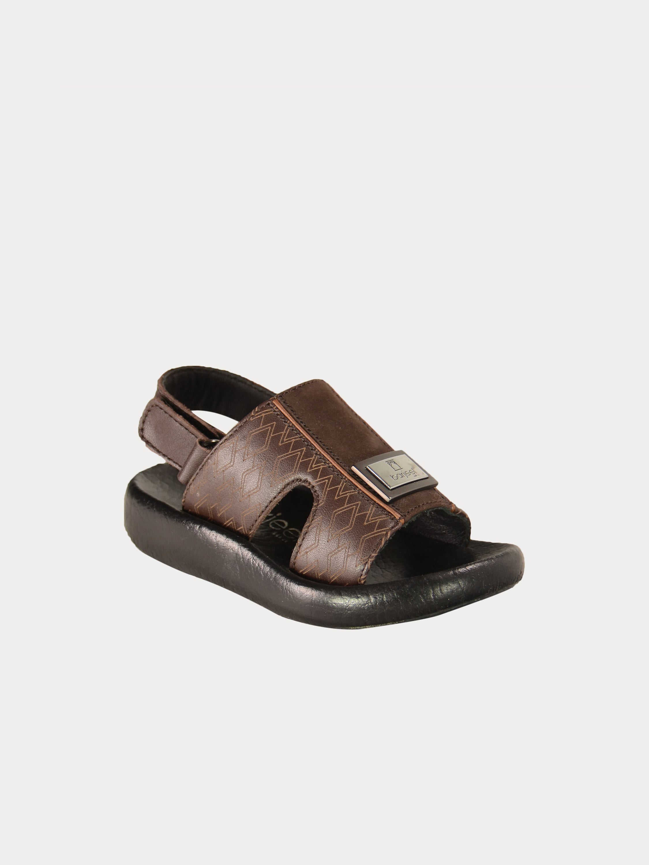 Barjeel Uno 2980510 Boys Diam Arabic Sandals #color_Brown
