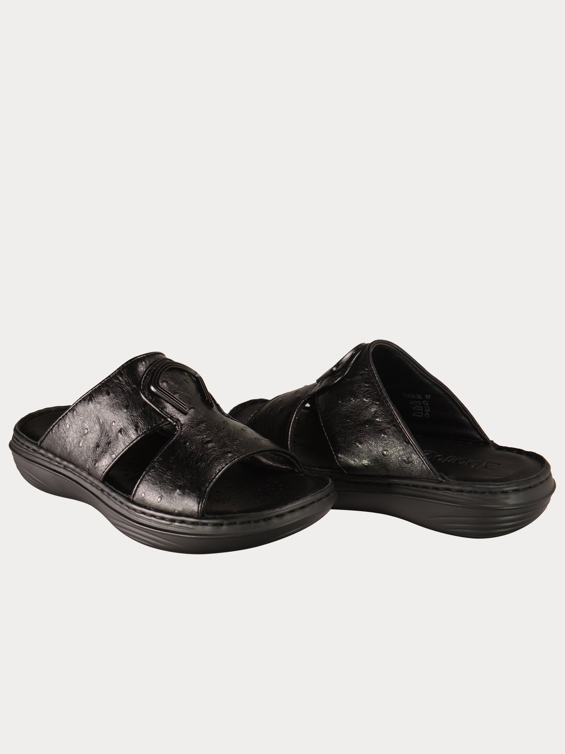 Barjeel Uno 02141026 Dot Arabic Sandals #color_Black